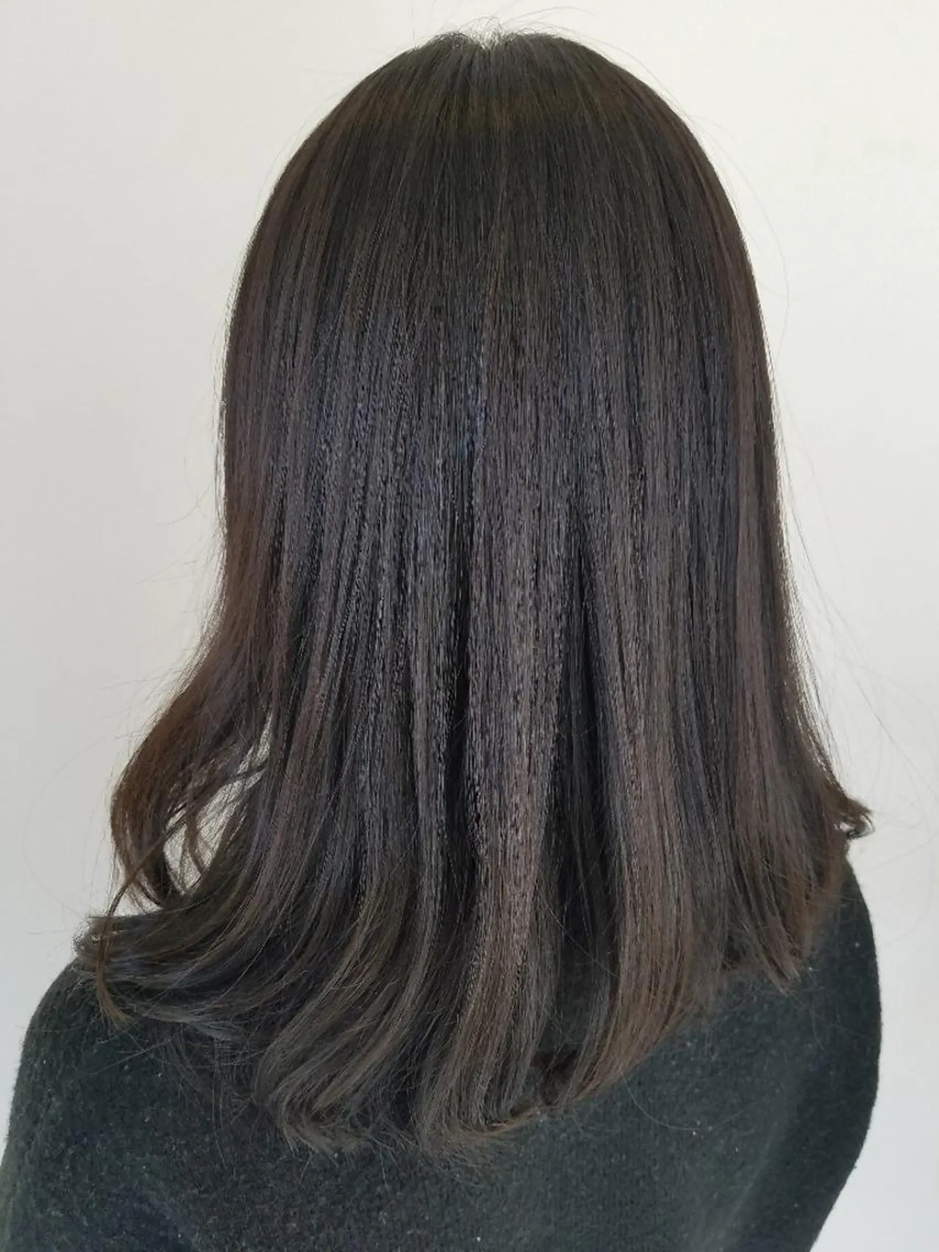 ミディアム カラー アッシュ ダークアッシュ 髪質改善/ハイライト 小林秀樹のヘアスタイル