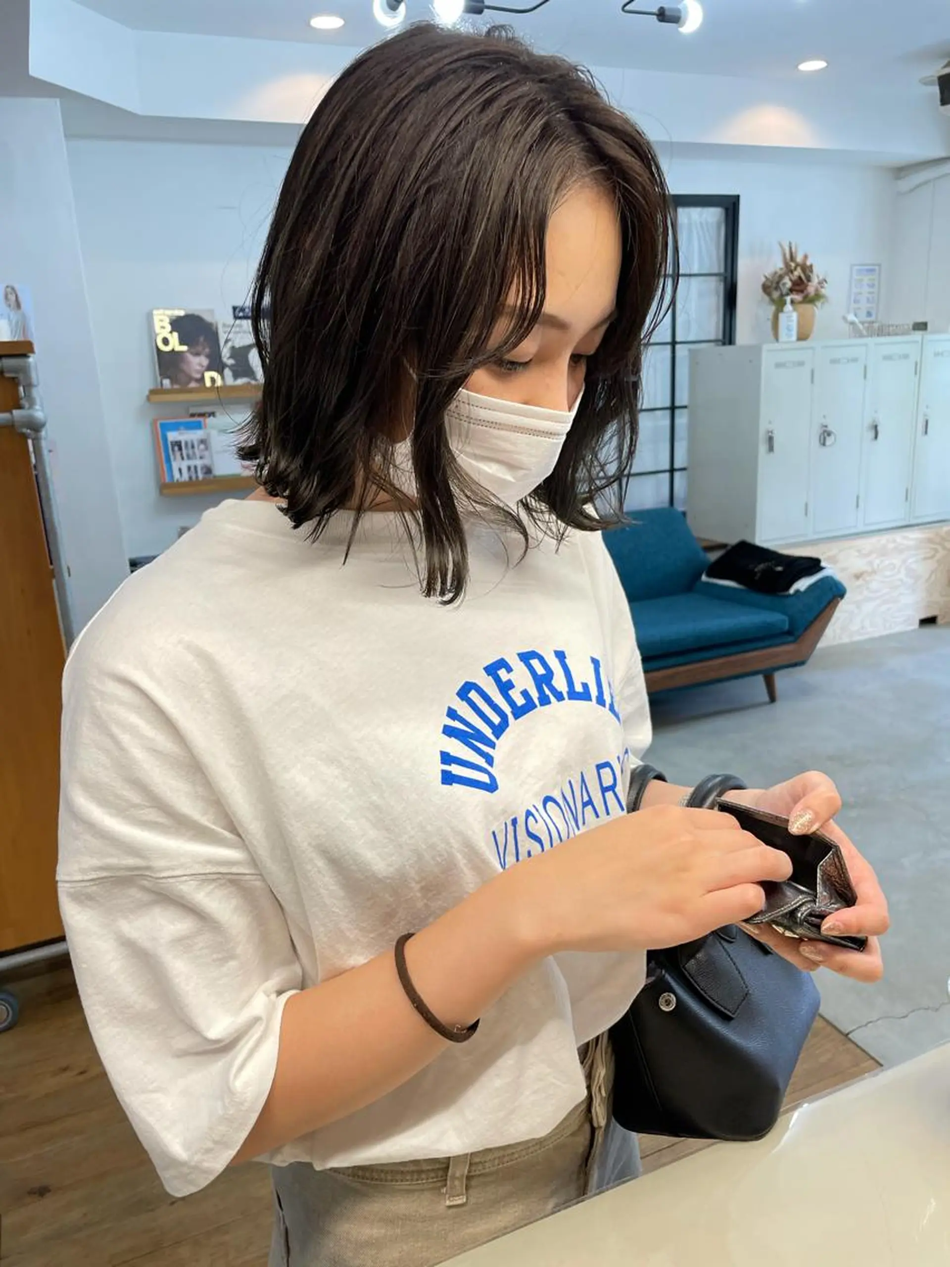 ミディアム COMILE 🌼 SUZUKAのヘアスタイル