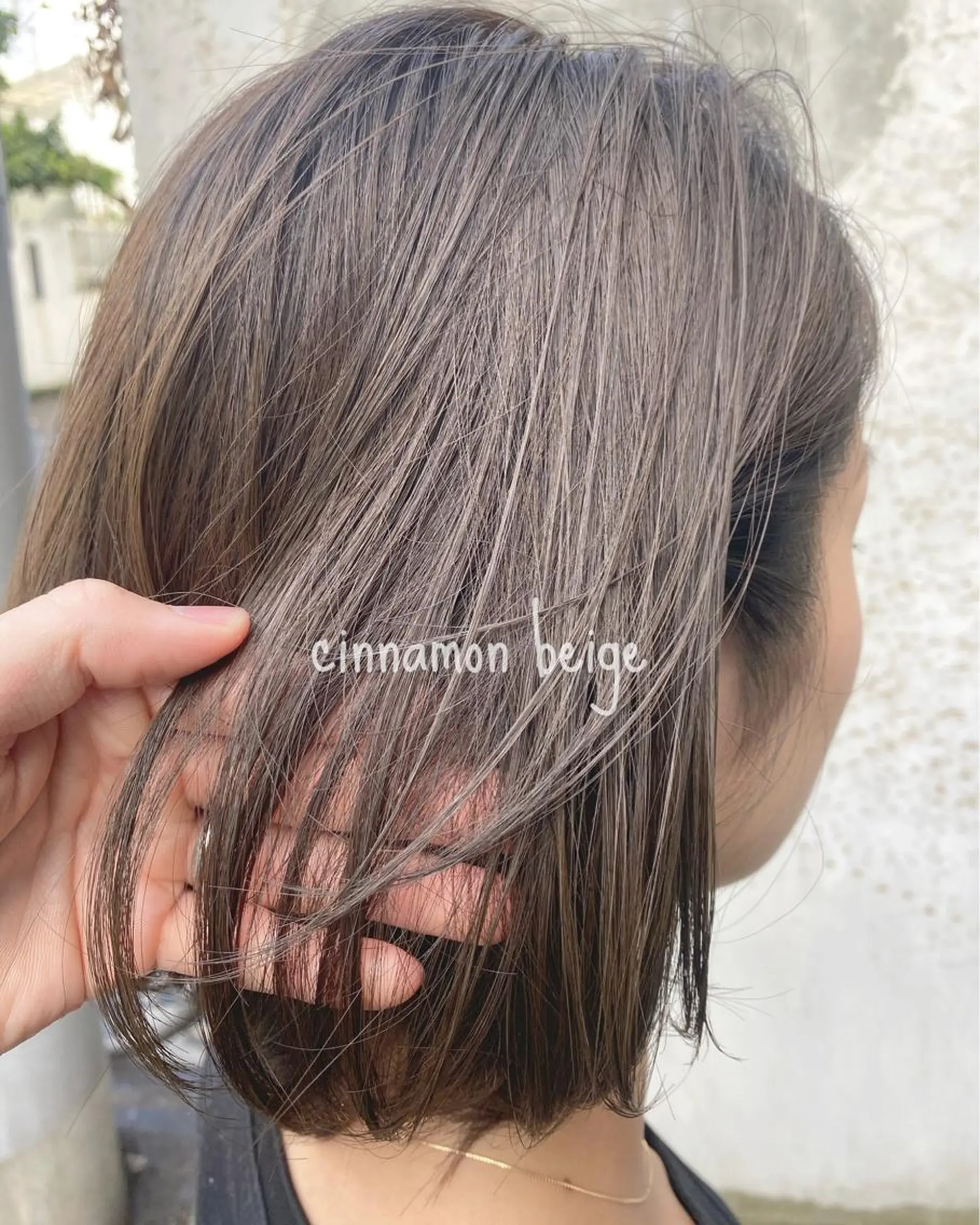 ショート カラー ヘアアレンジ ヘアカラー トリートメント ヘアセット ブリーチなしで透明感 艶カラー【Ryo】のヘアスタイル