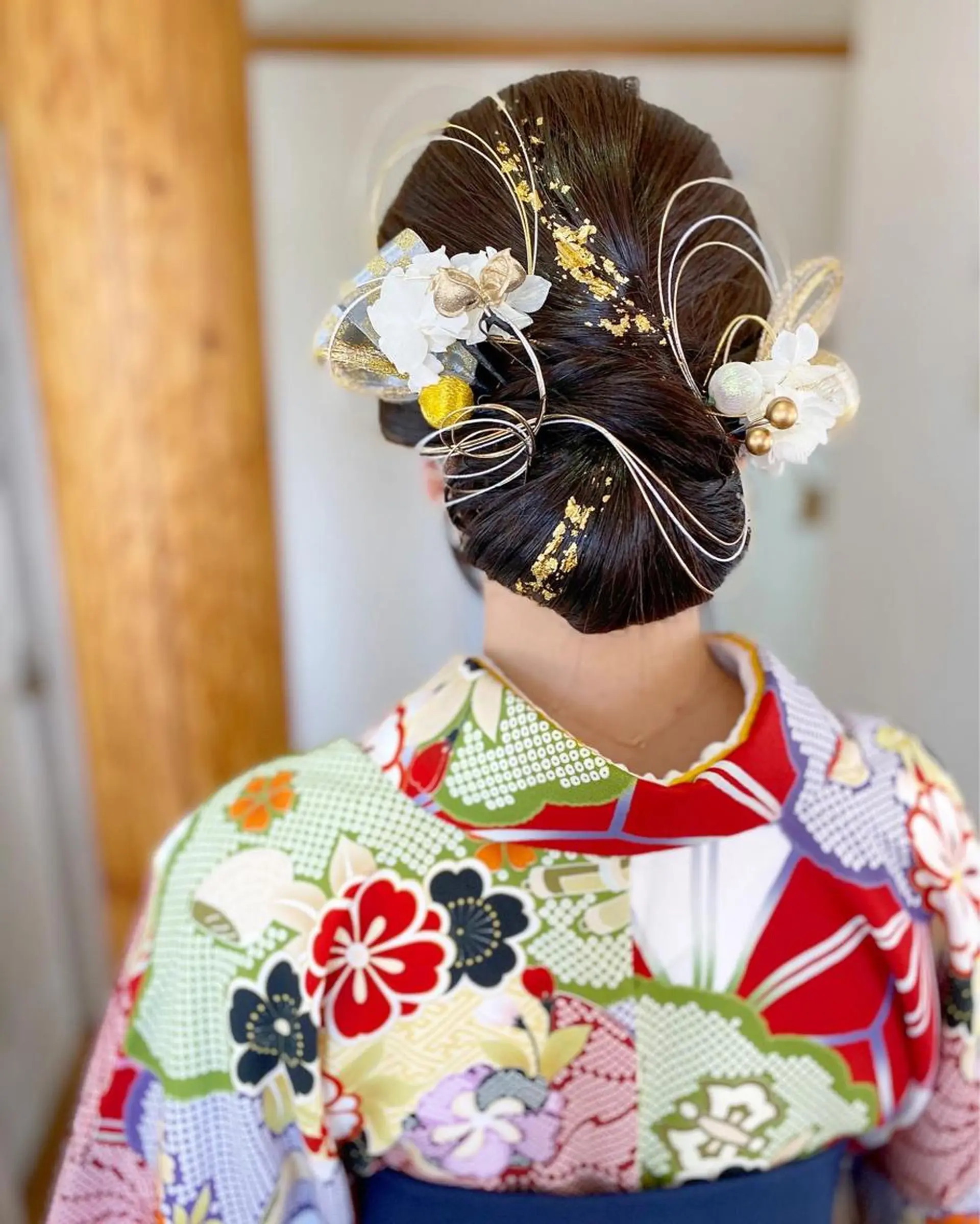 セミロング ヘアアレンジ 卒業式のヘアスタイル 荒木 ひろかのヘアスタイル