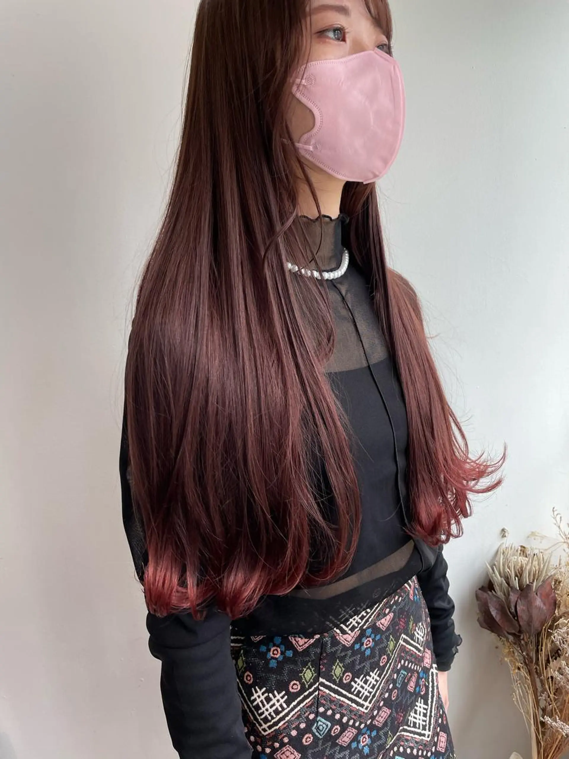 ロング カラー ボブ美容師 /馬場 翼のヘアスタイル