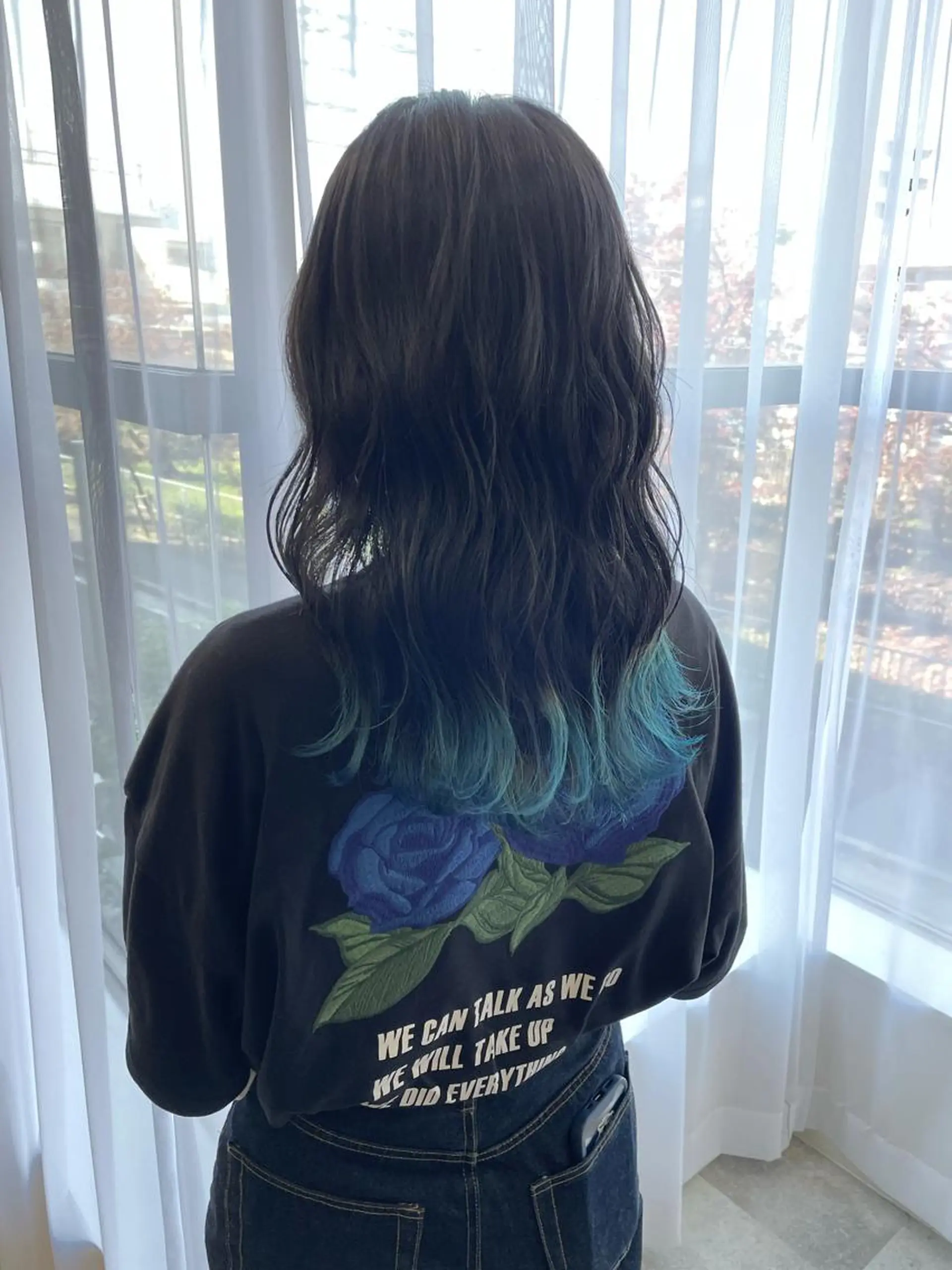 ロング カラー ハイトーン/ベージュ 指名No.1荒木涼太のヘアスタイル