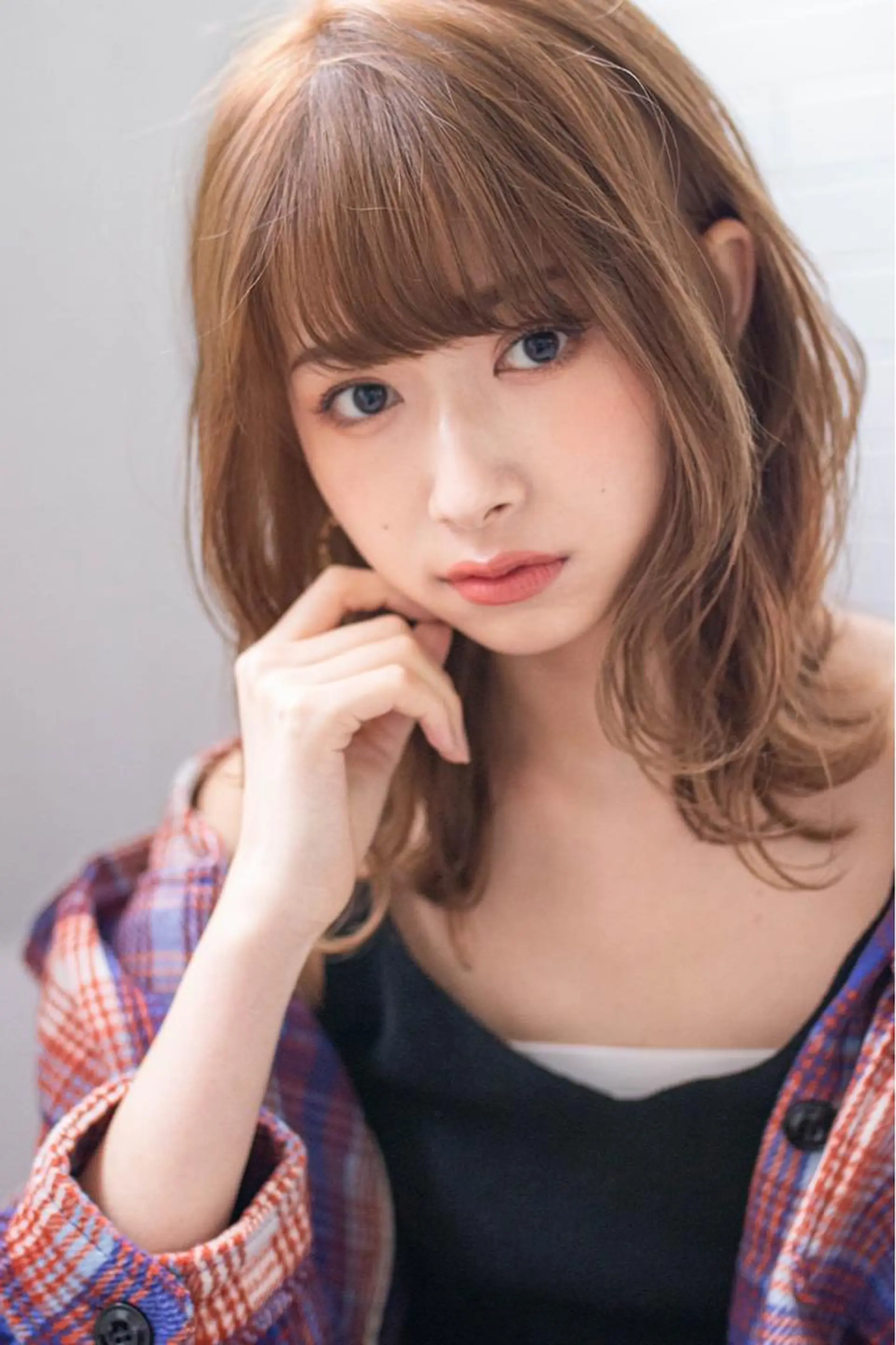 ミディアム カット ヘアカラー 🏝️🐉沖縄移住 美容師竜生🏝️のヘアスタイル