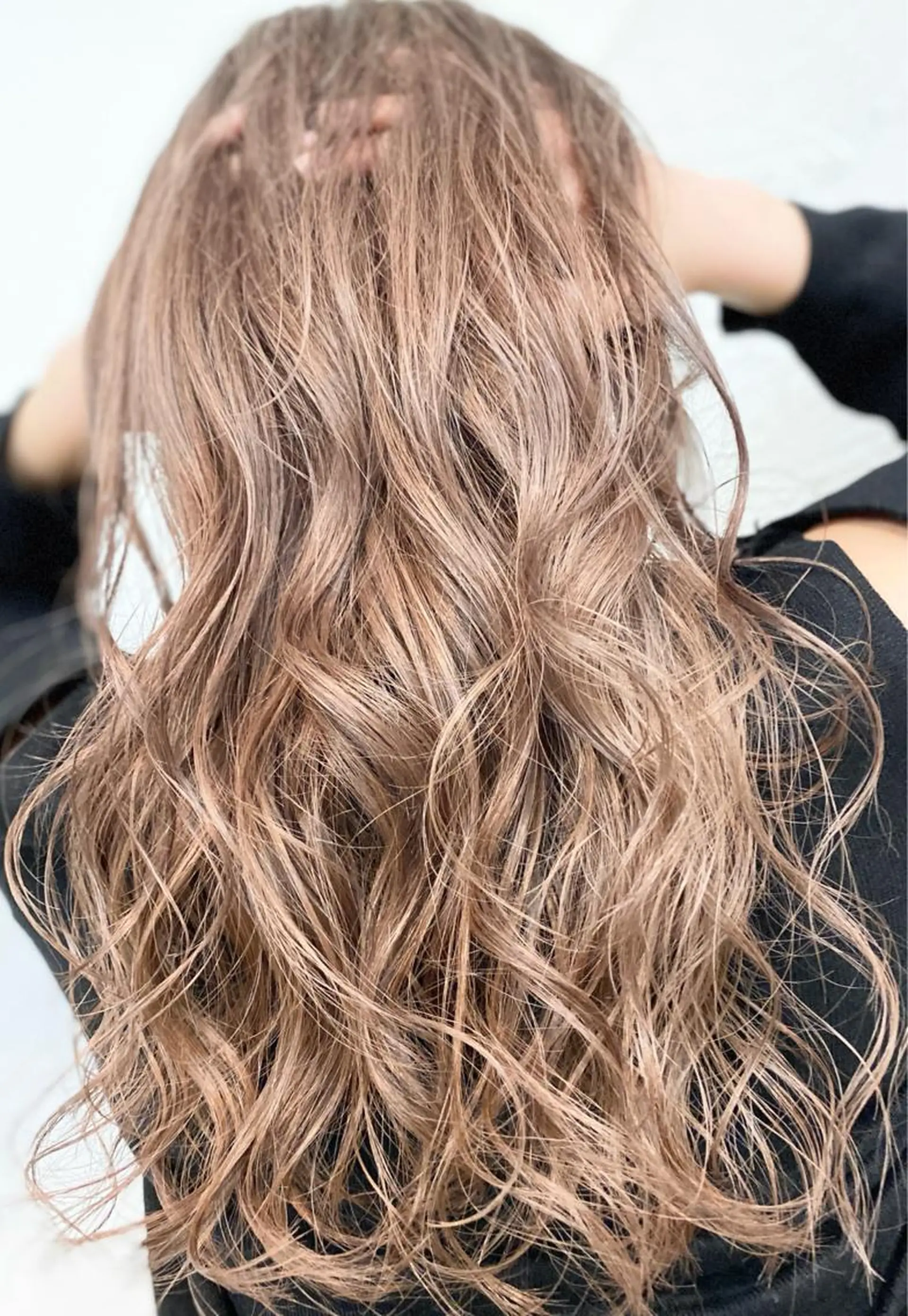 ロング カラー ベージュカラー ミルクティーベージュ 外国人風カラー 最高峰の技術力☆ 樋口健人のヘアスタイル