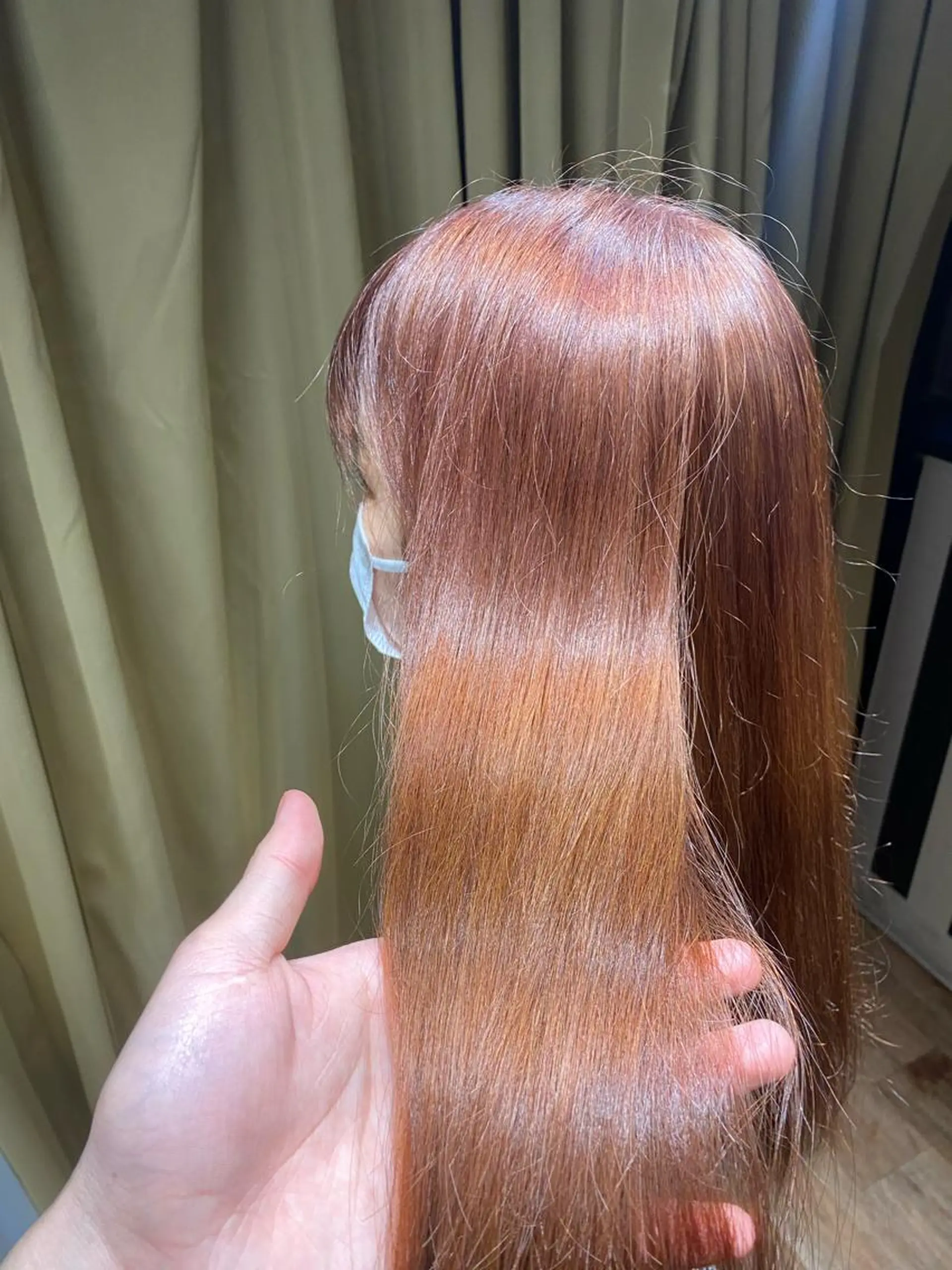 カラー ベージュカラー コーラルベージュ カット ヘアカラー トリートメント マエダ マサシのヘアスタイル