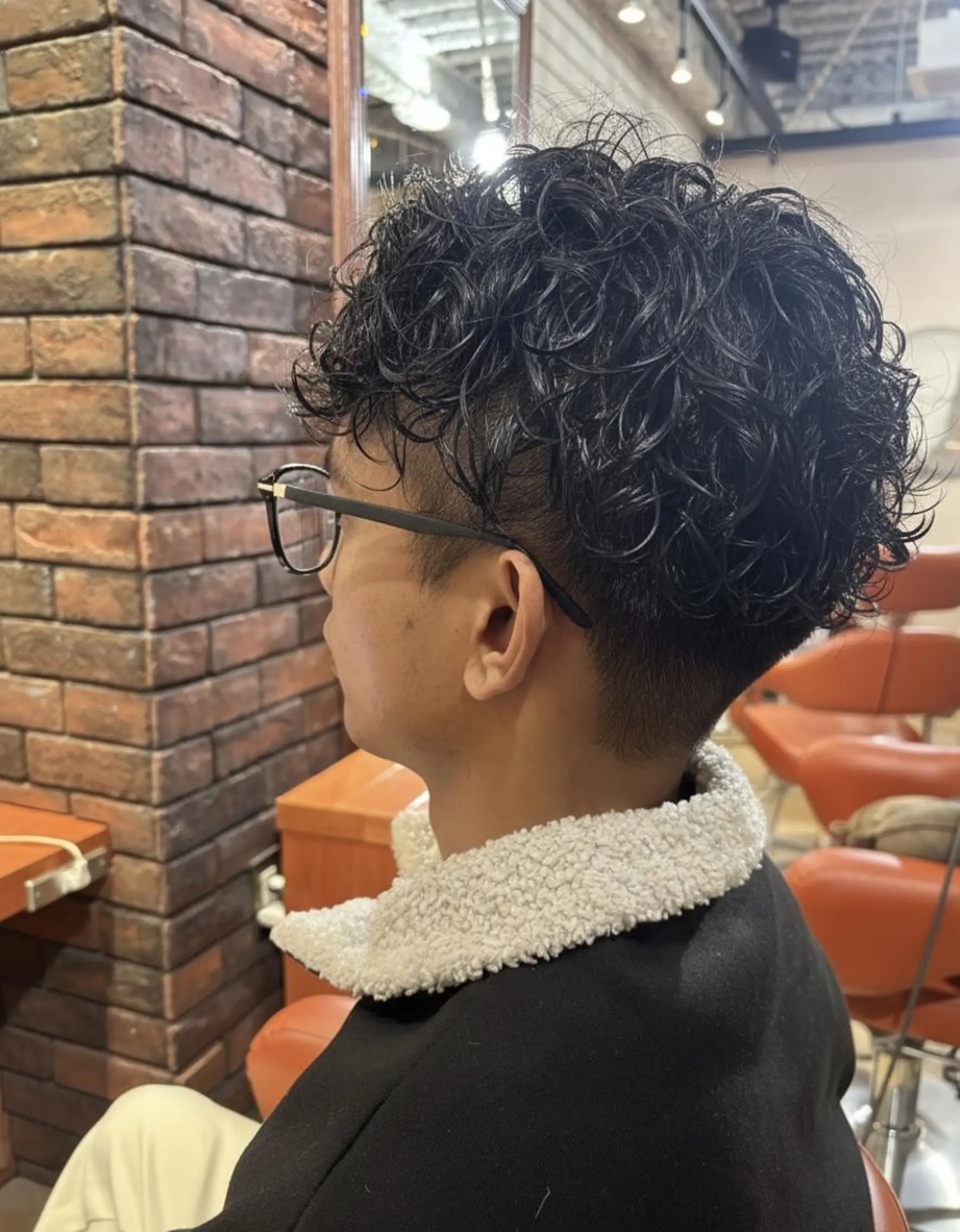 パーマ ミディアム カット パーマ トリートメント ヘッドスパ flencia 丸 和博|カットのヘアスタイル