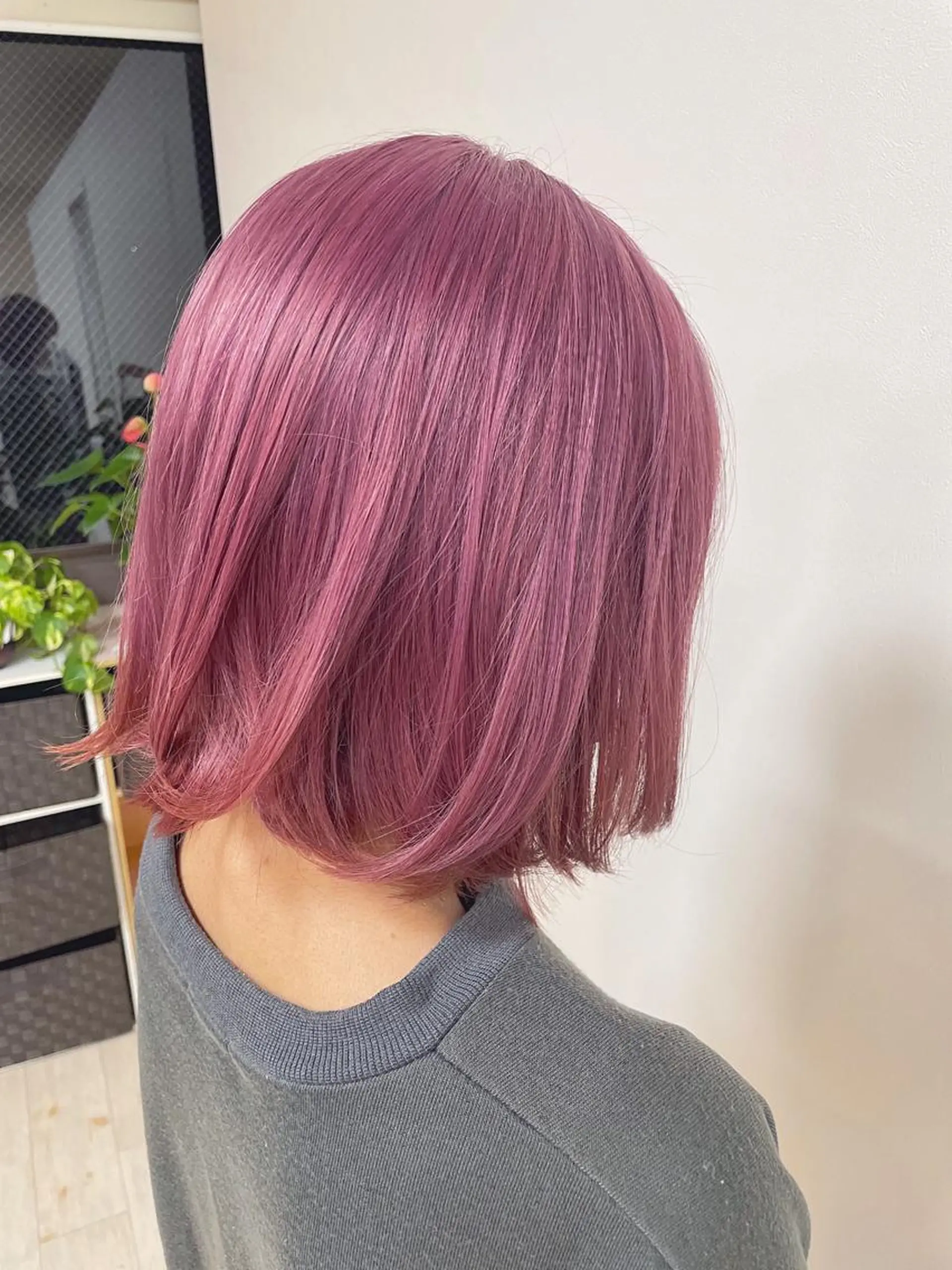 カラー ハイトーンカラー ピンクカラー Chere rosso所属・✨頭身浴無料 -chere-金剛店のヘアスタイル