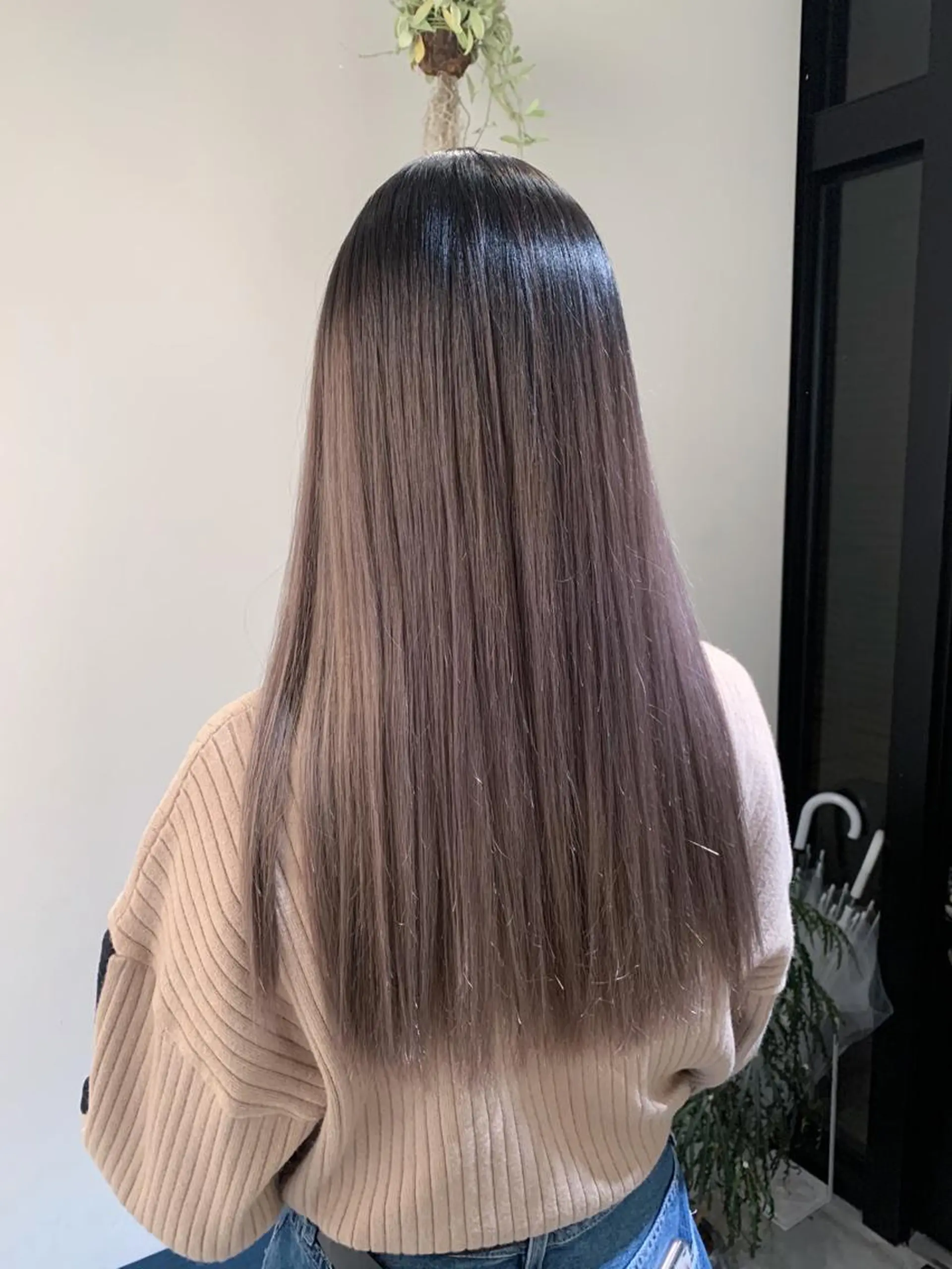 ロング カラー ラベンダーカラー ラベンダーグレー DUMBO所属・【完全マンツー 恵比寿】佐藤 翔のヘアスタイル