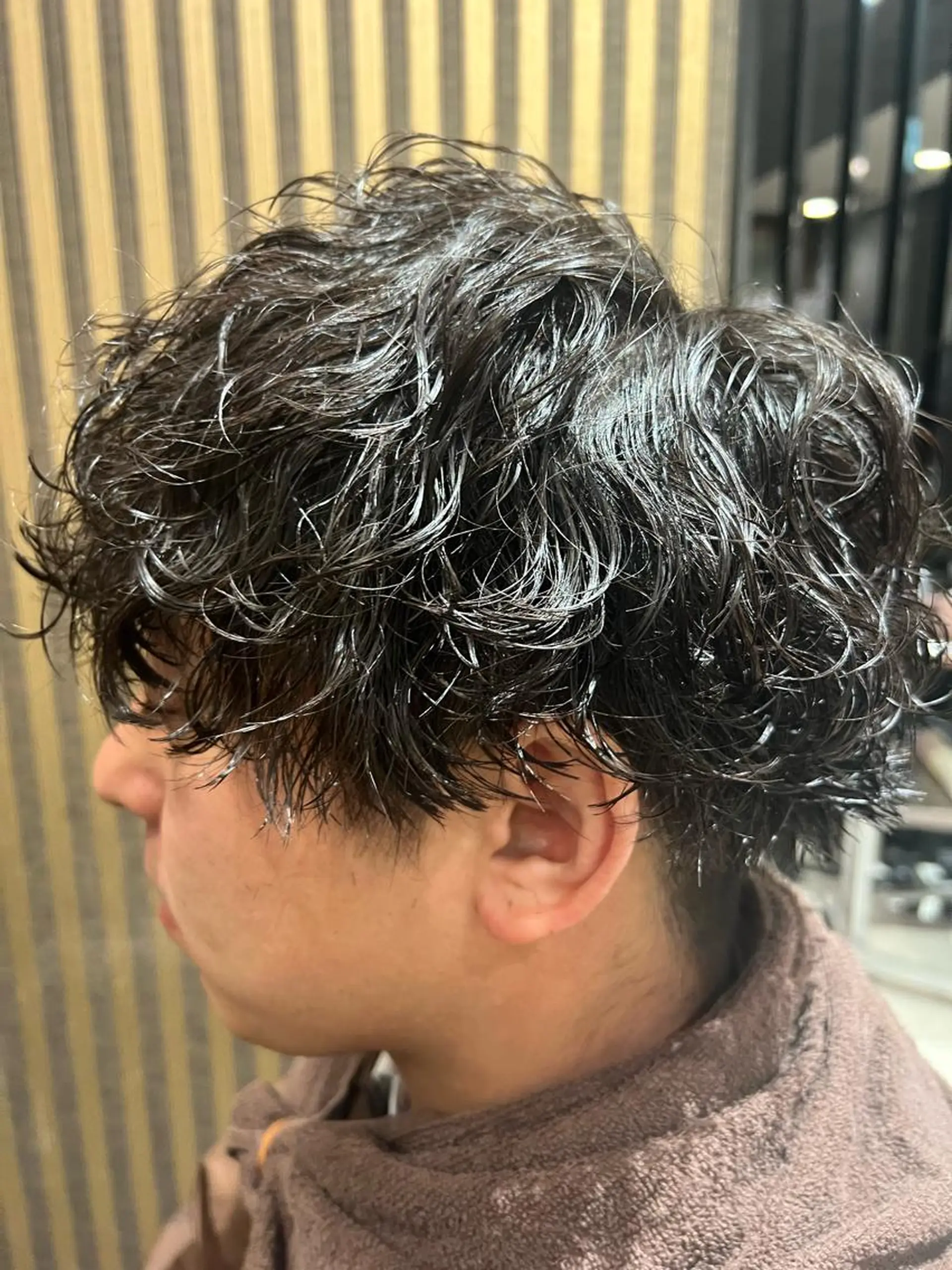 メンズ メンズパーマ 波巻きパーマ 古山 侑東 /メンズパーマのヘアスタイル