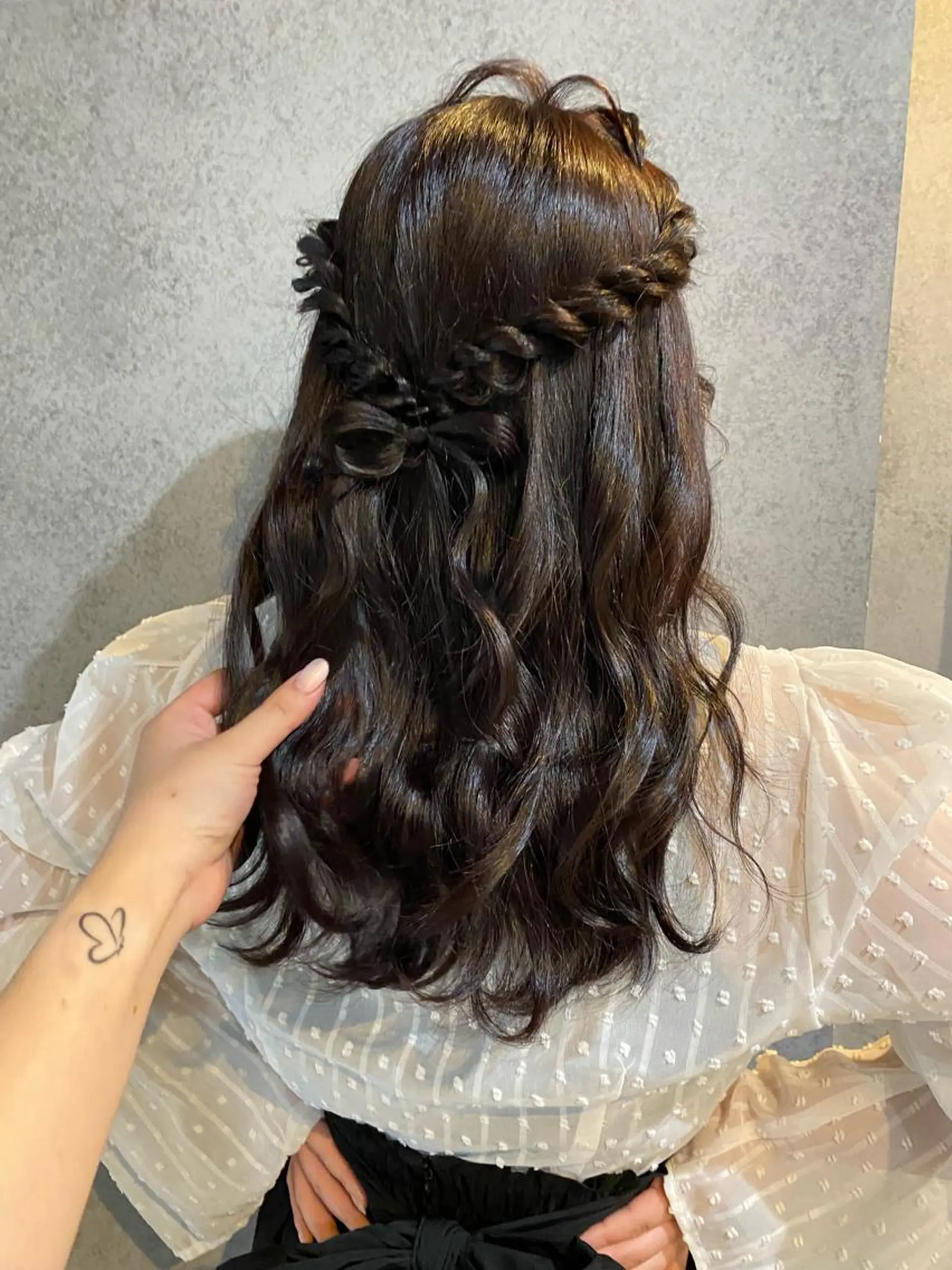 ロング カラー レディースカット/ シュドウヒナタ🐰のヘアスタイル