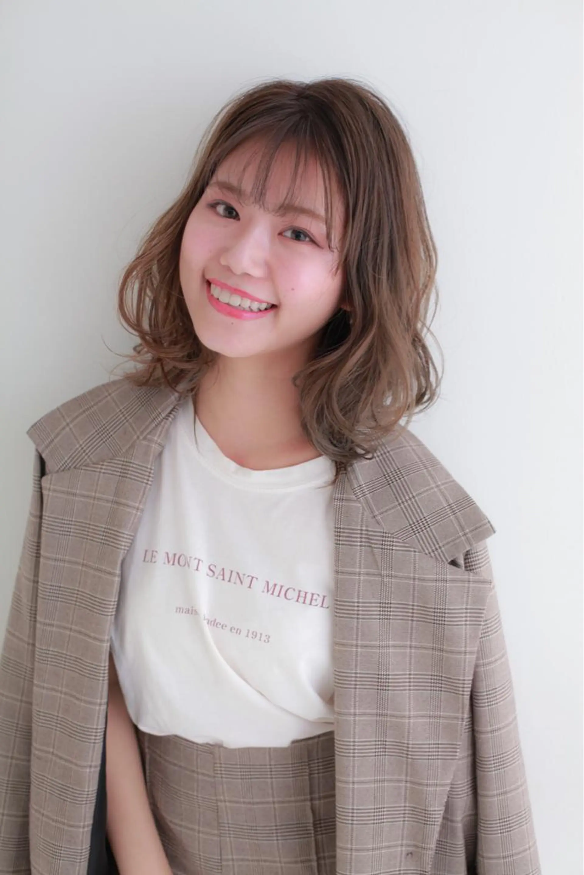 ミディアム カラー NYNY四條畷店 森 亮人のヘアスタイル