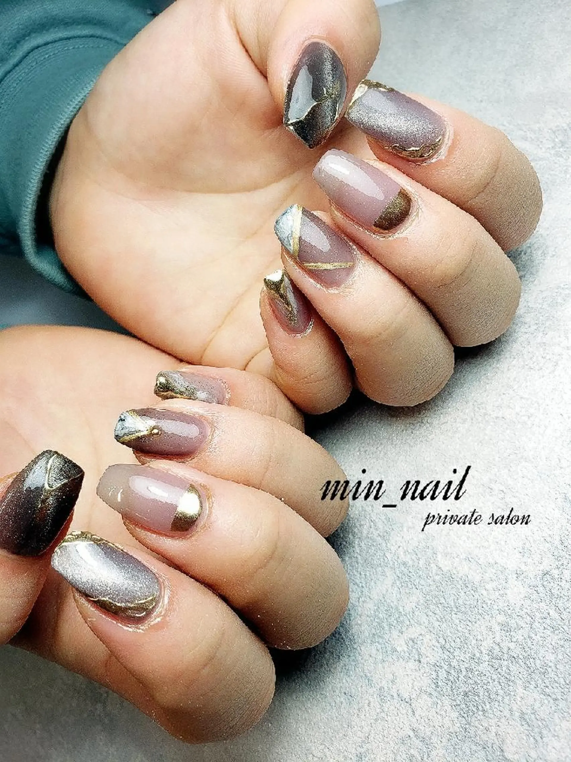 ネイル ハンドネイル プライベートサロン lienのネイルデザイン