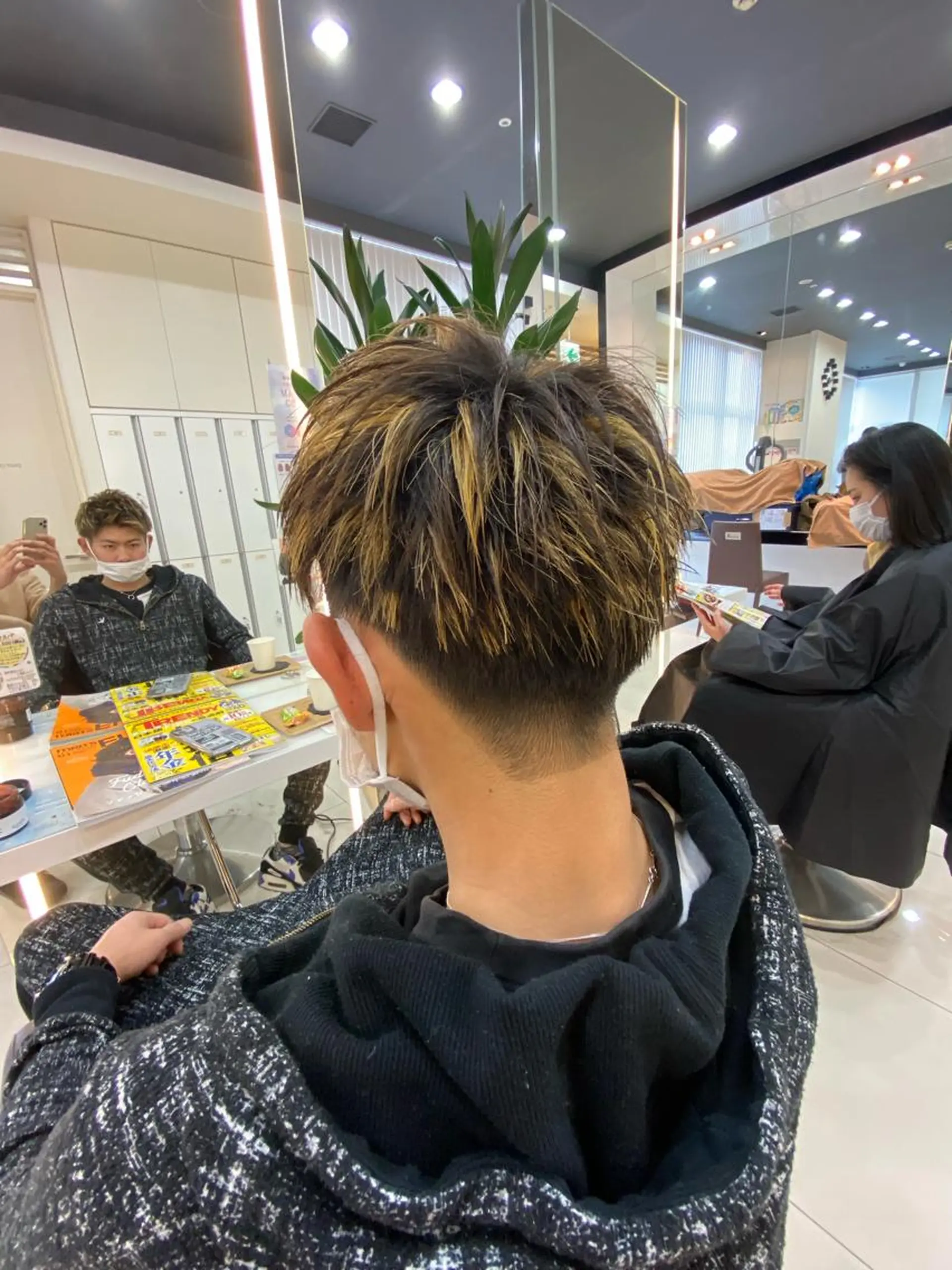 ショート カラー メンズ メンズサロン/戸塚駅 東口3分/冨田大輝のヘアスタイル