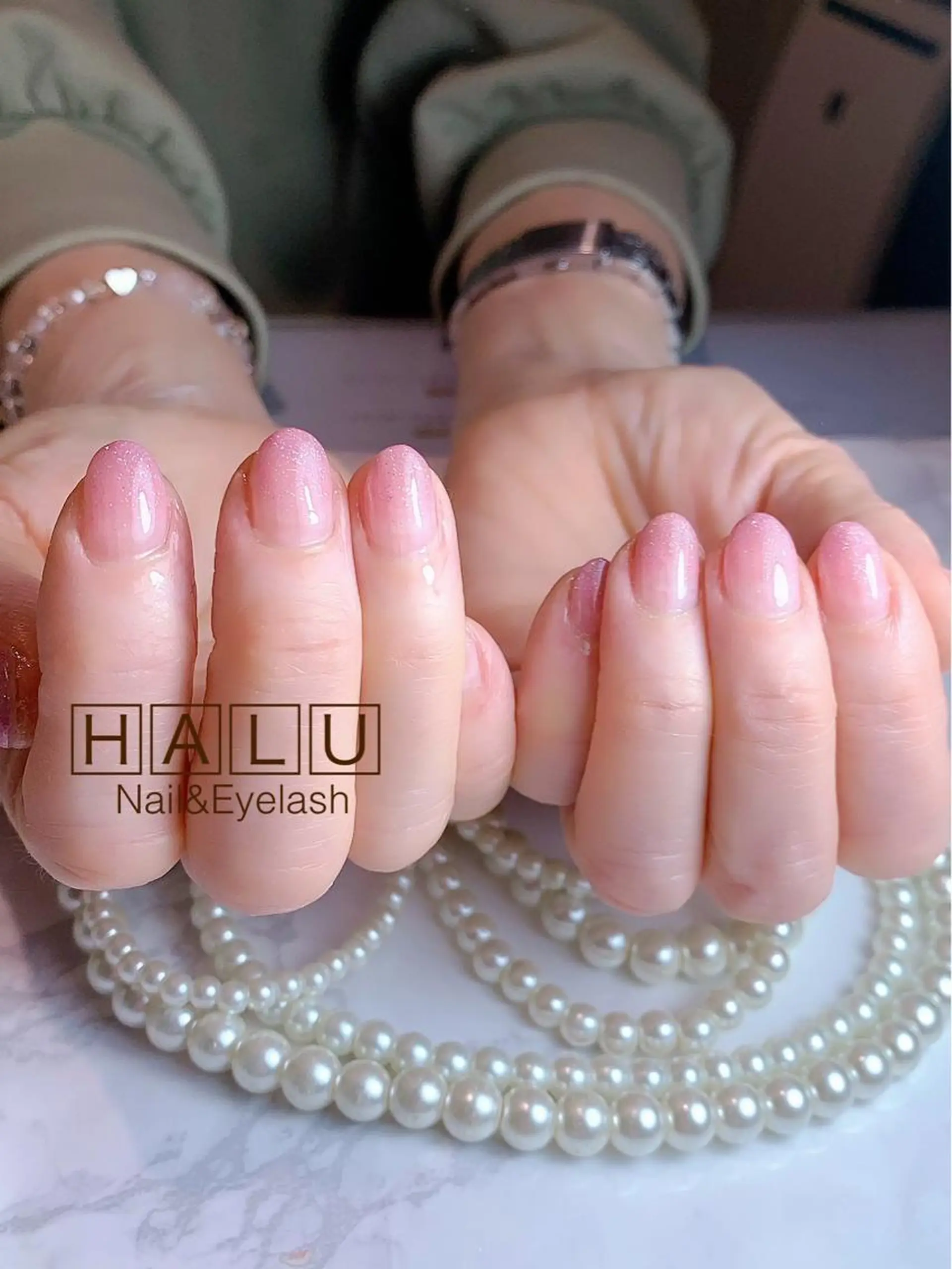 ネイル ラメ(グリッター) HALU ハルのネイルデザイン