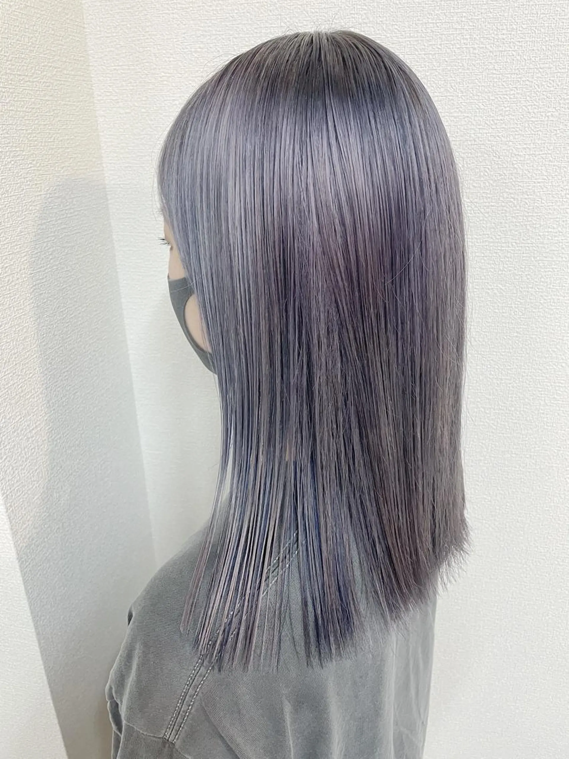 ミディアム カラー ケアブリーチ /髪質 改善/古橋圭史郎のヘアスタイル