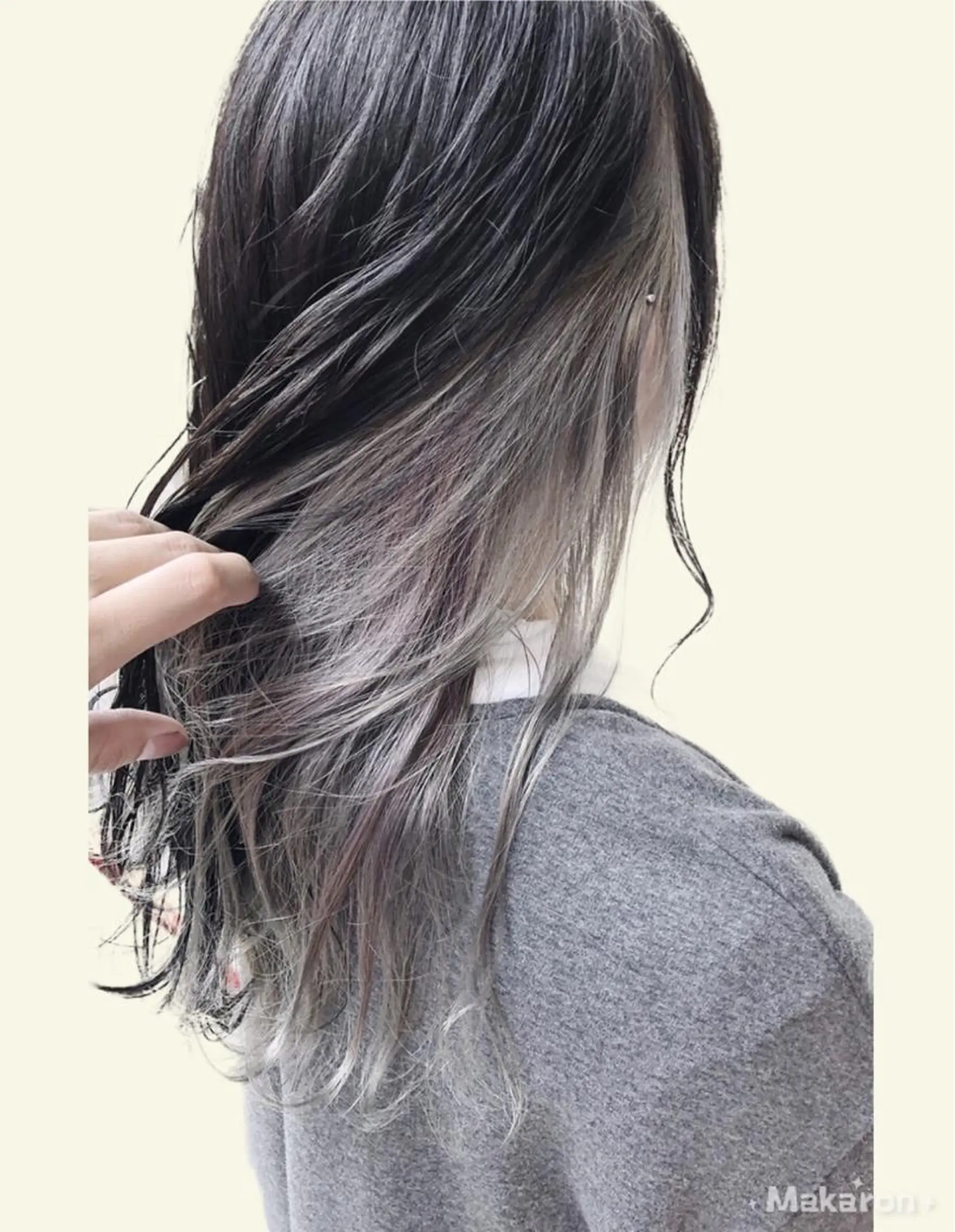 ロング カラー ケアブリーチ /髪質 改善/古橋圭史郎のヘアスタイル