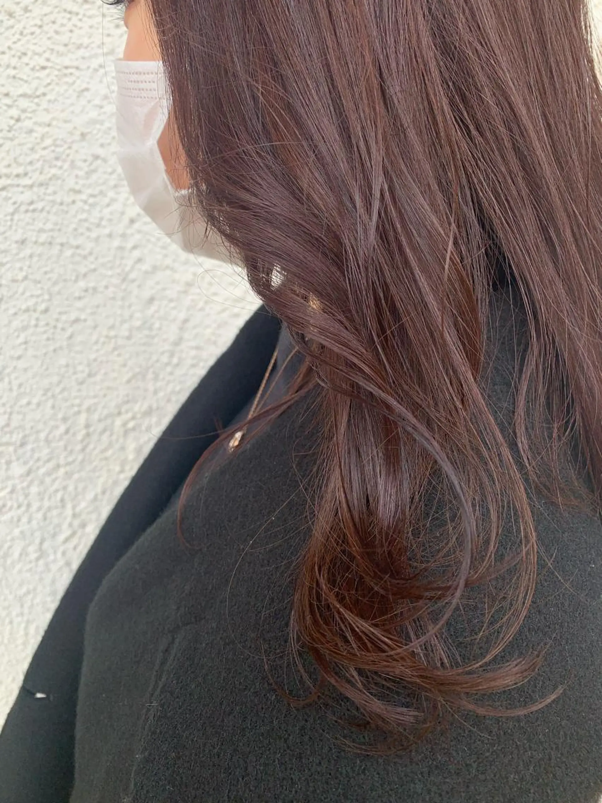 ミディアム カラー ヘアアレンジ 中津/柔らかカラー/ ナガオ　イズミのヘアスタイル