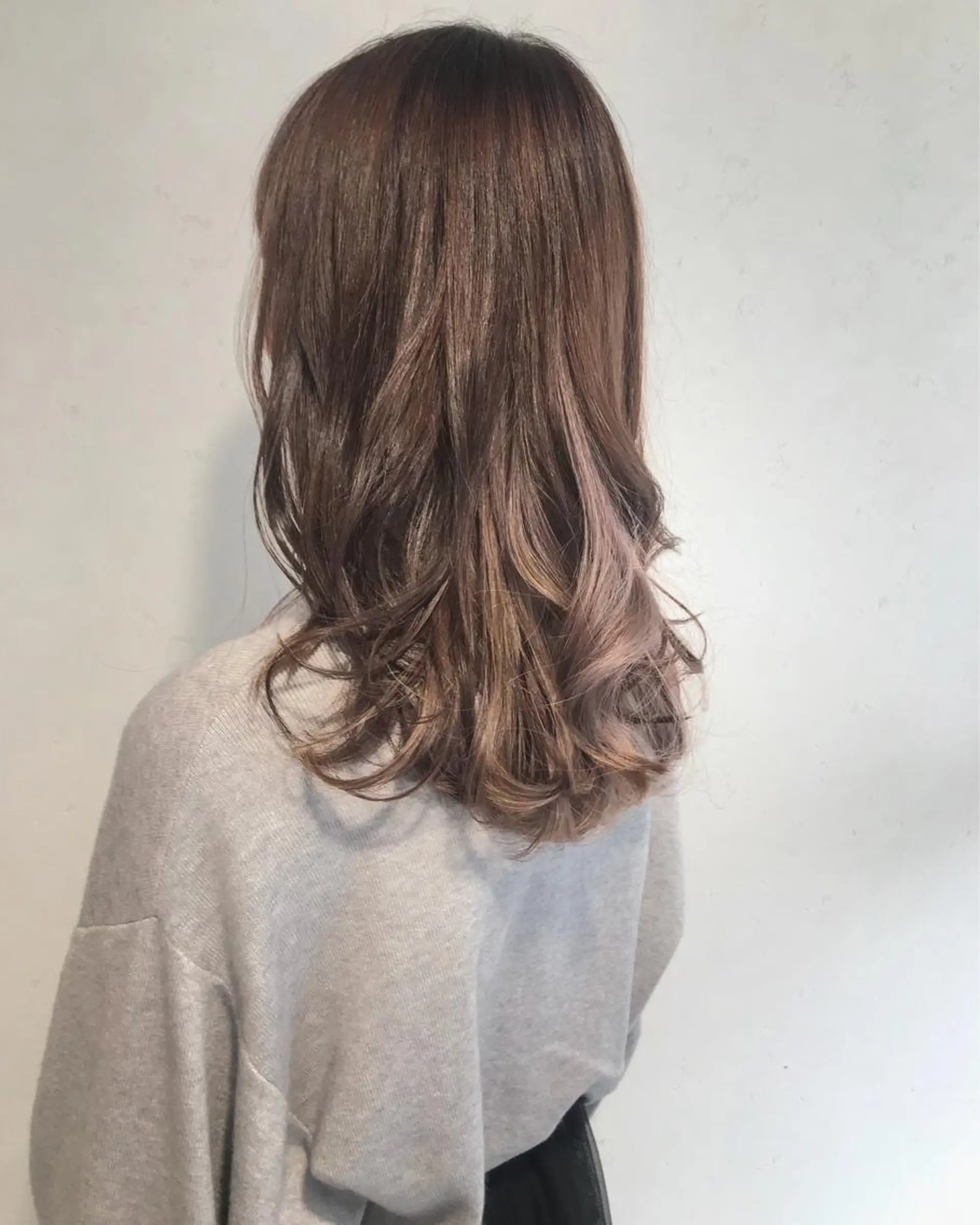 セミロング カラー ヘアカラー トリートメント ヘッドスパ tonari 梅田、中崎町のヘアスタイル