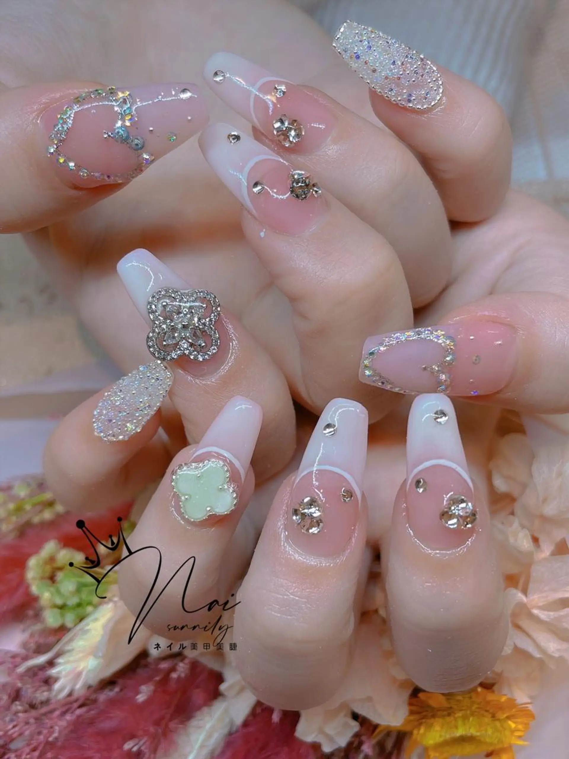 ネイル 長さだし専門店 M2 rikaのネイルデザイン