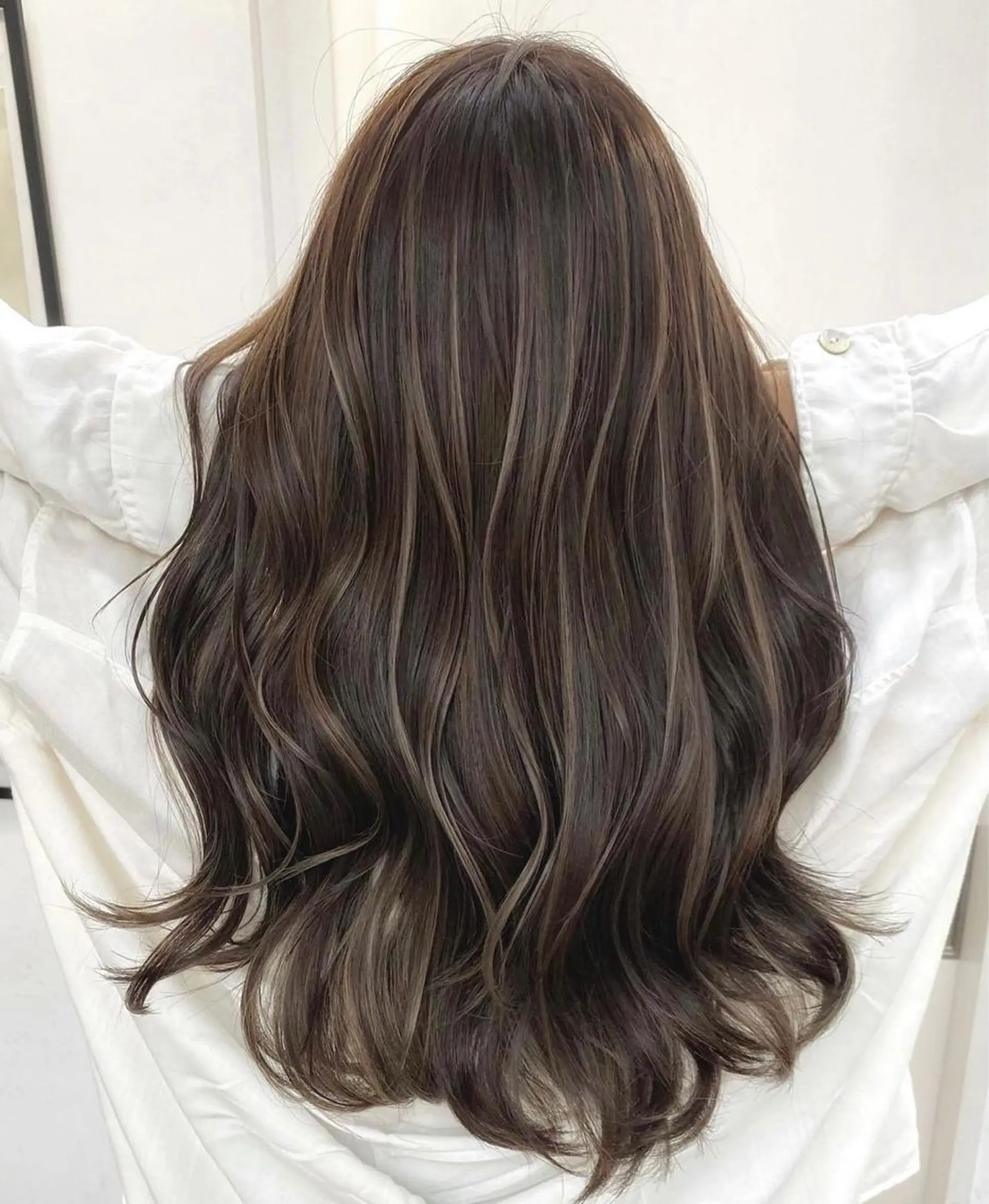 ロング カラー ハイライトカラー ハイライト Ayuri🫧 Diar Blueのマツエク・マツパデザイン