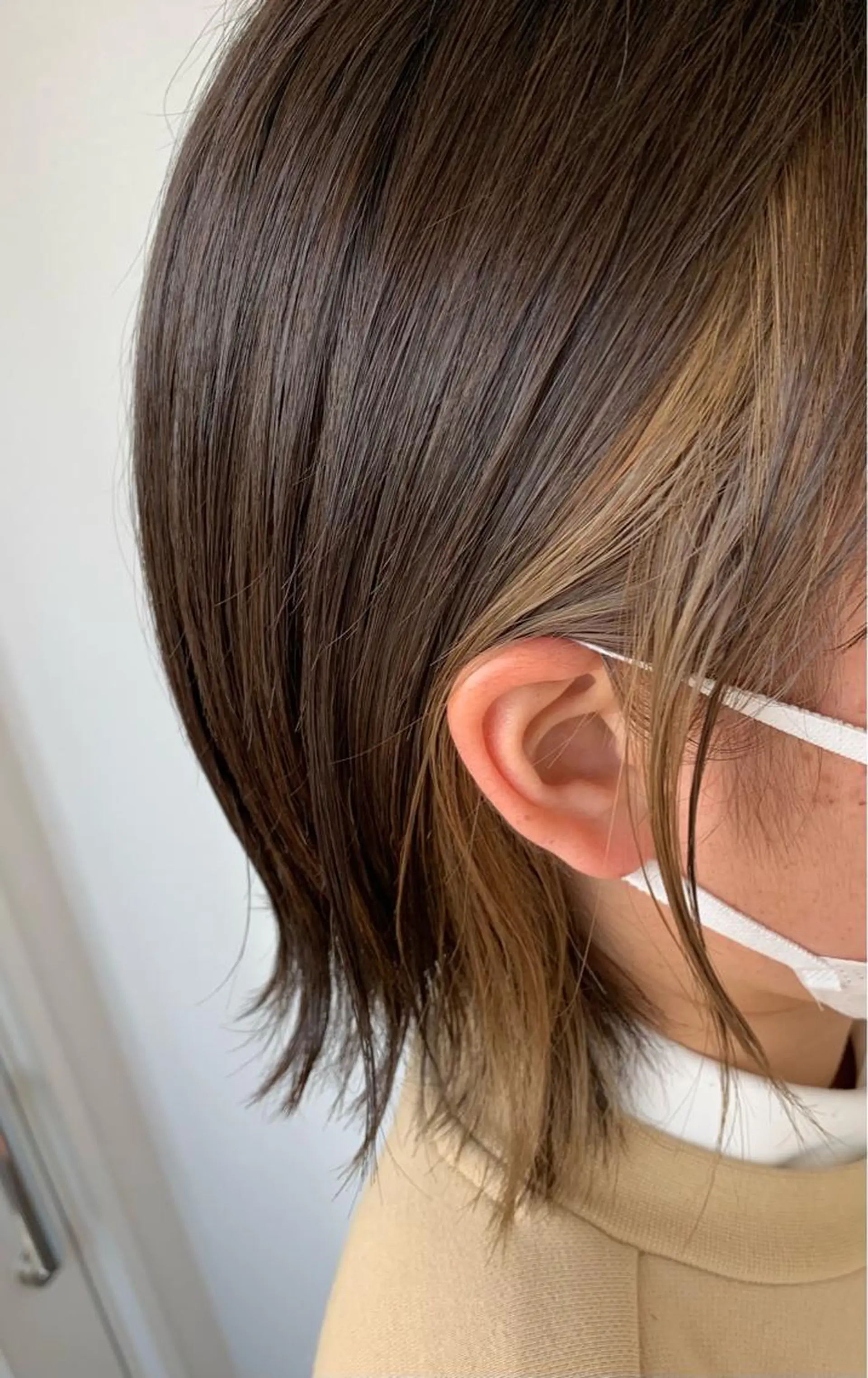 ショート カラー 三野 沙也のヘアスタイル