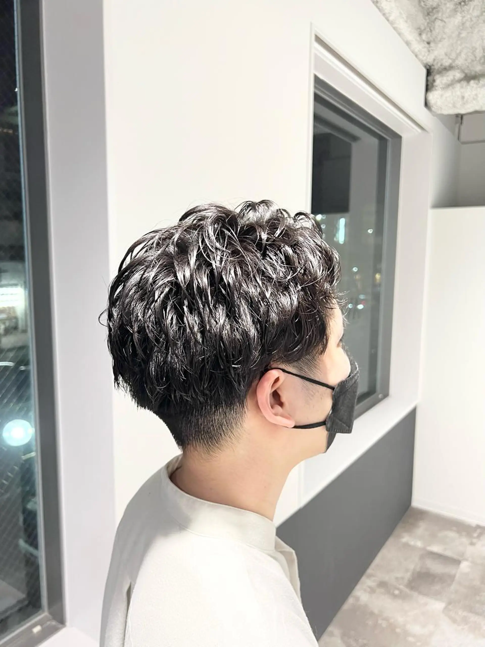 ショート パーマ メンズ メンズパーマ/ メンズ特化/寺阪拓真のヘアスタイル