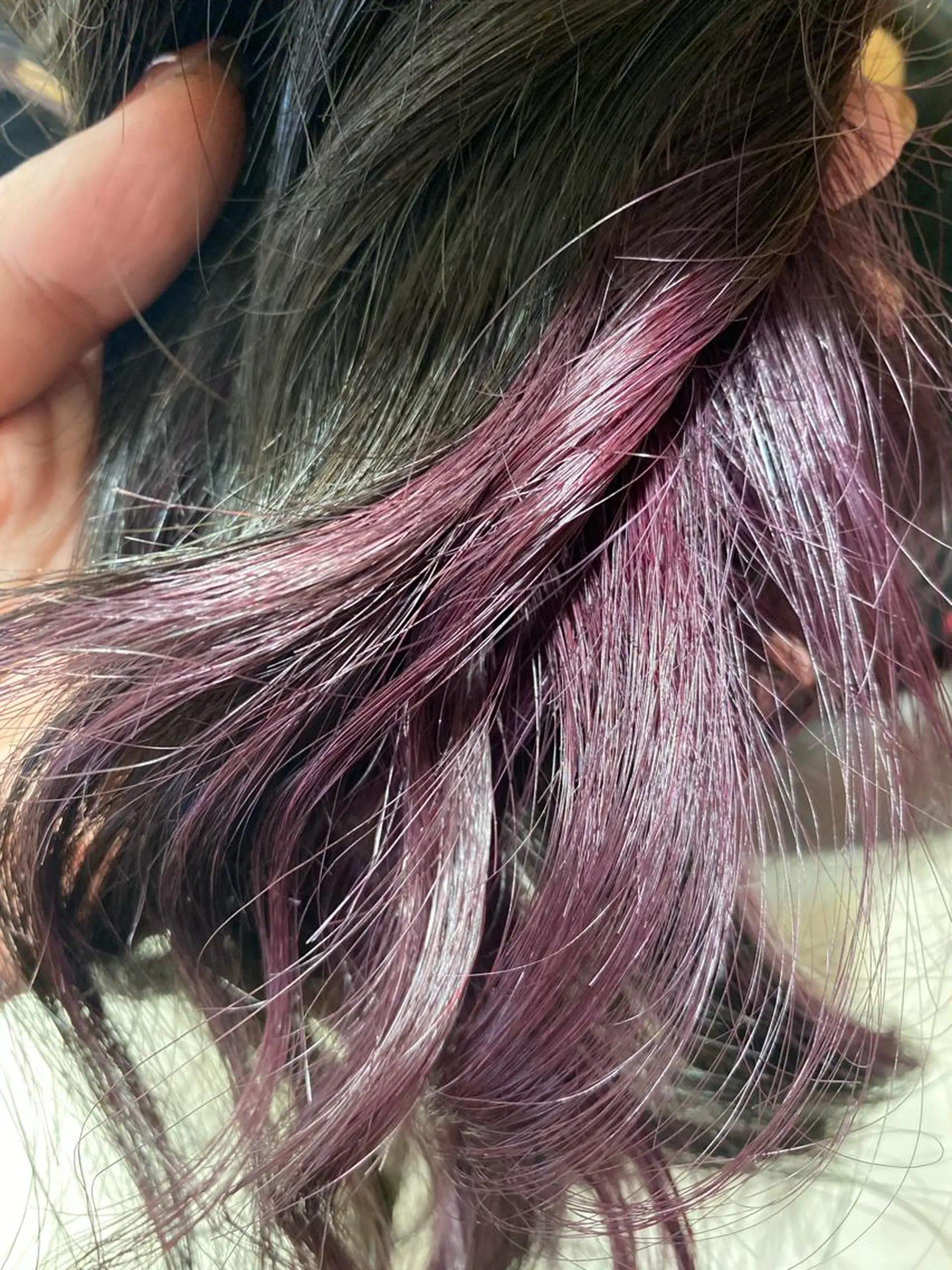 セミロング カラー ヘアアレンジ tomona. iの眉毛・アイブロウイメージ