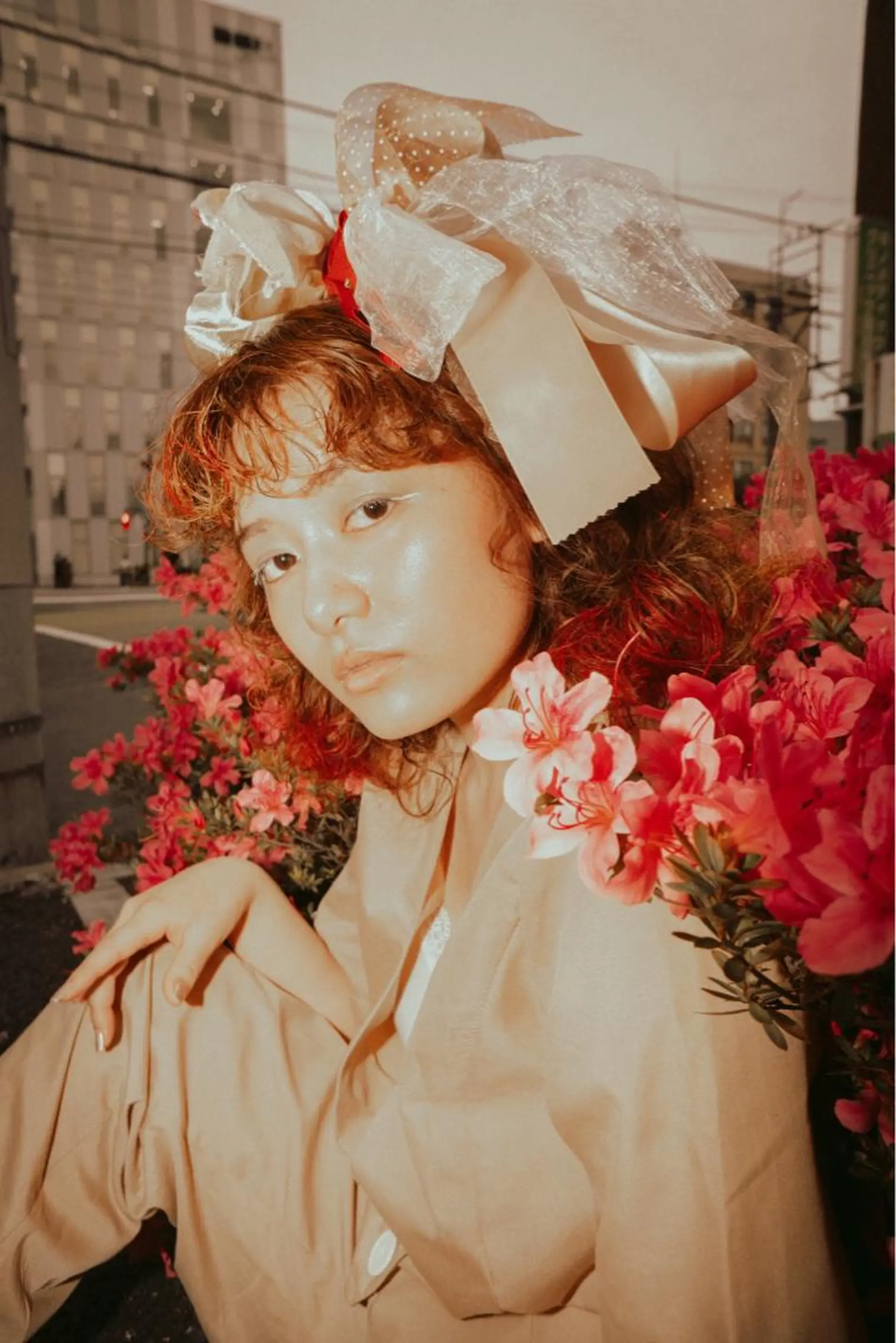 ヘアアレンジ 髪質改善/縮毛矯正 艶カラー/珠聡のヘアスタイル