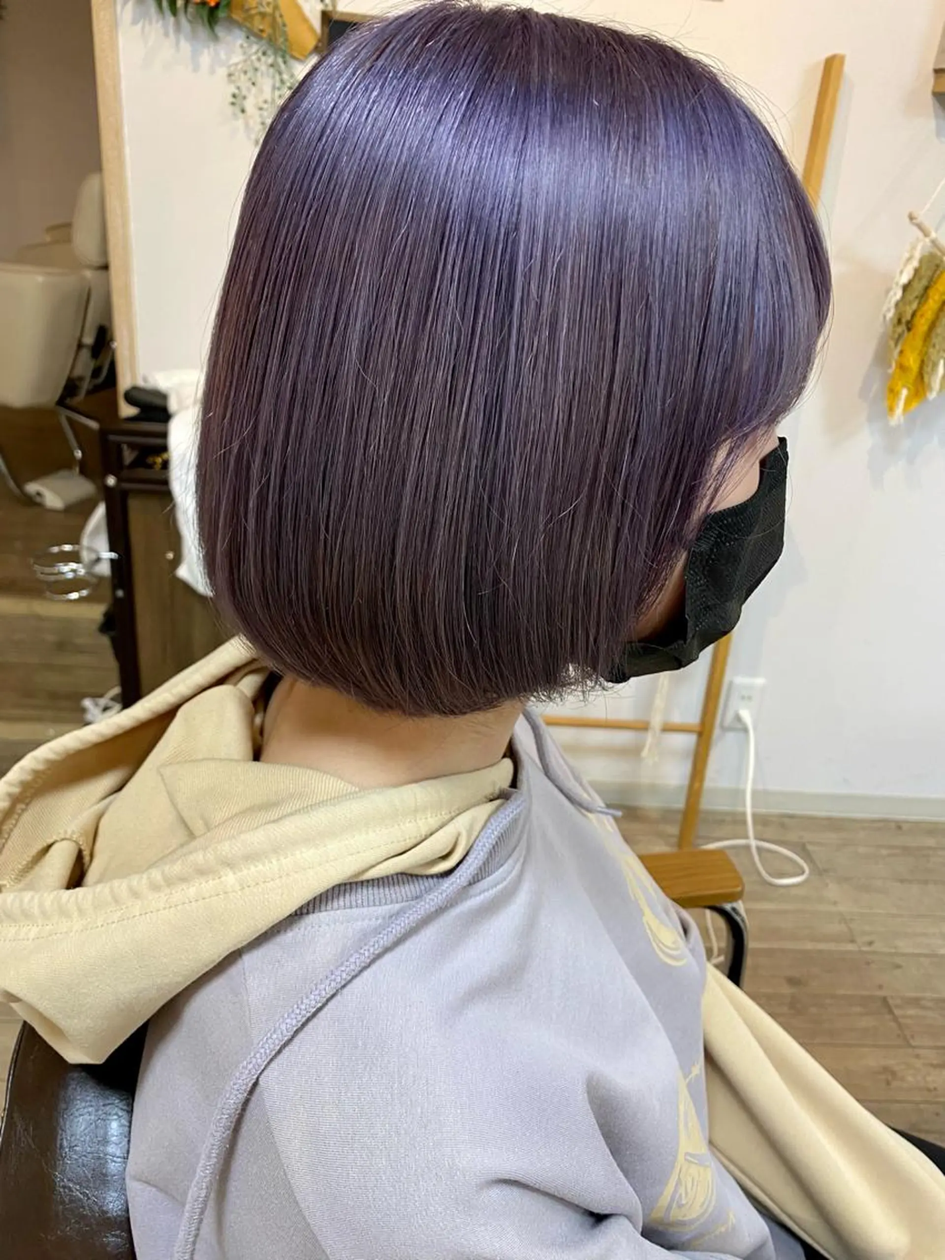 ショート カラー カット ku-to 北浦和店所属・✨ミニボブ特化✨ ✂︎Raimu✂︎のヘアスタイル