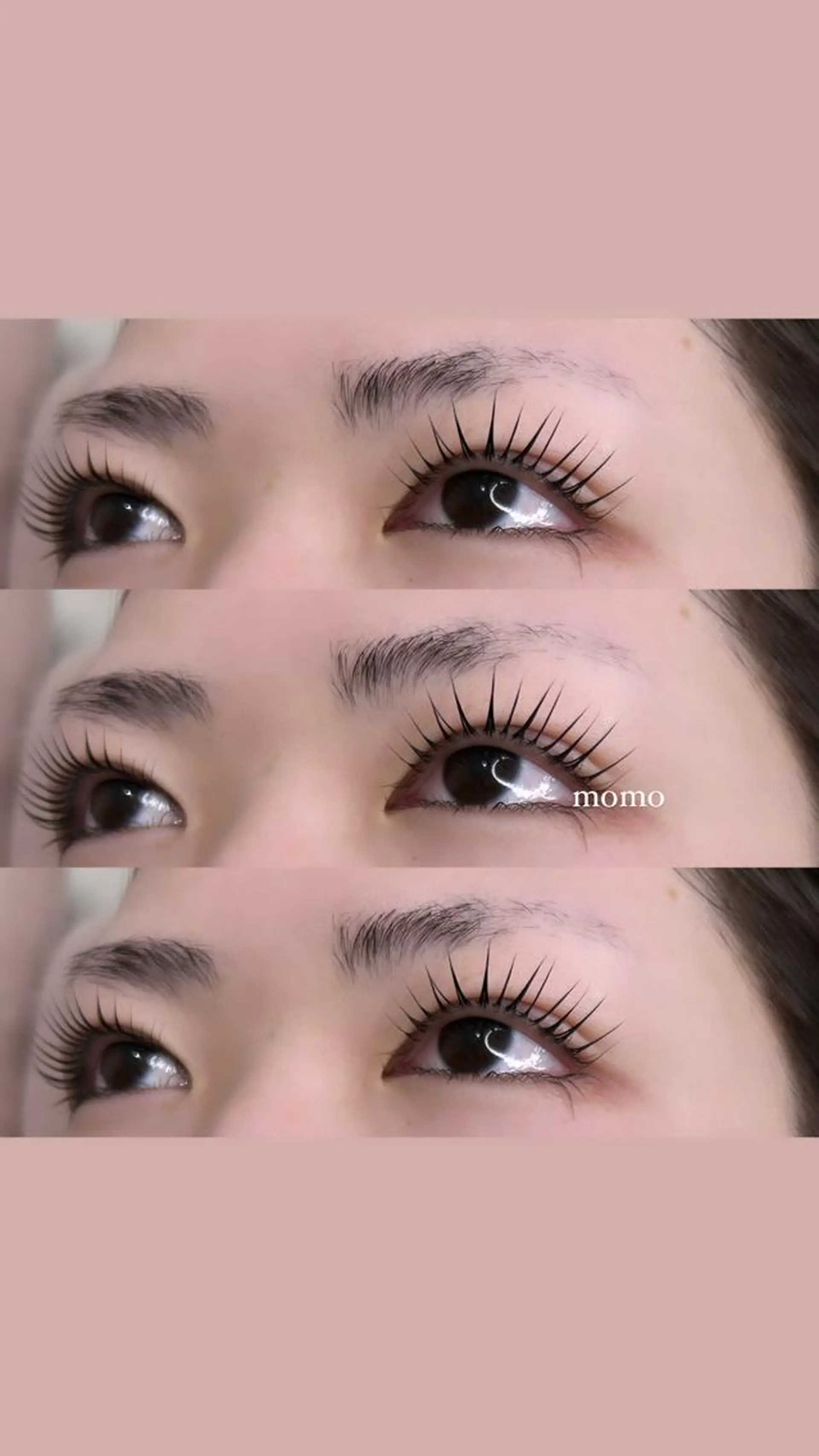 マツエク・マツパ SecretBelle梅田北店所属・eye/blow 梅田店momoのマツエク・マツパデザイン