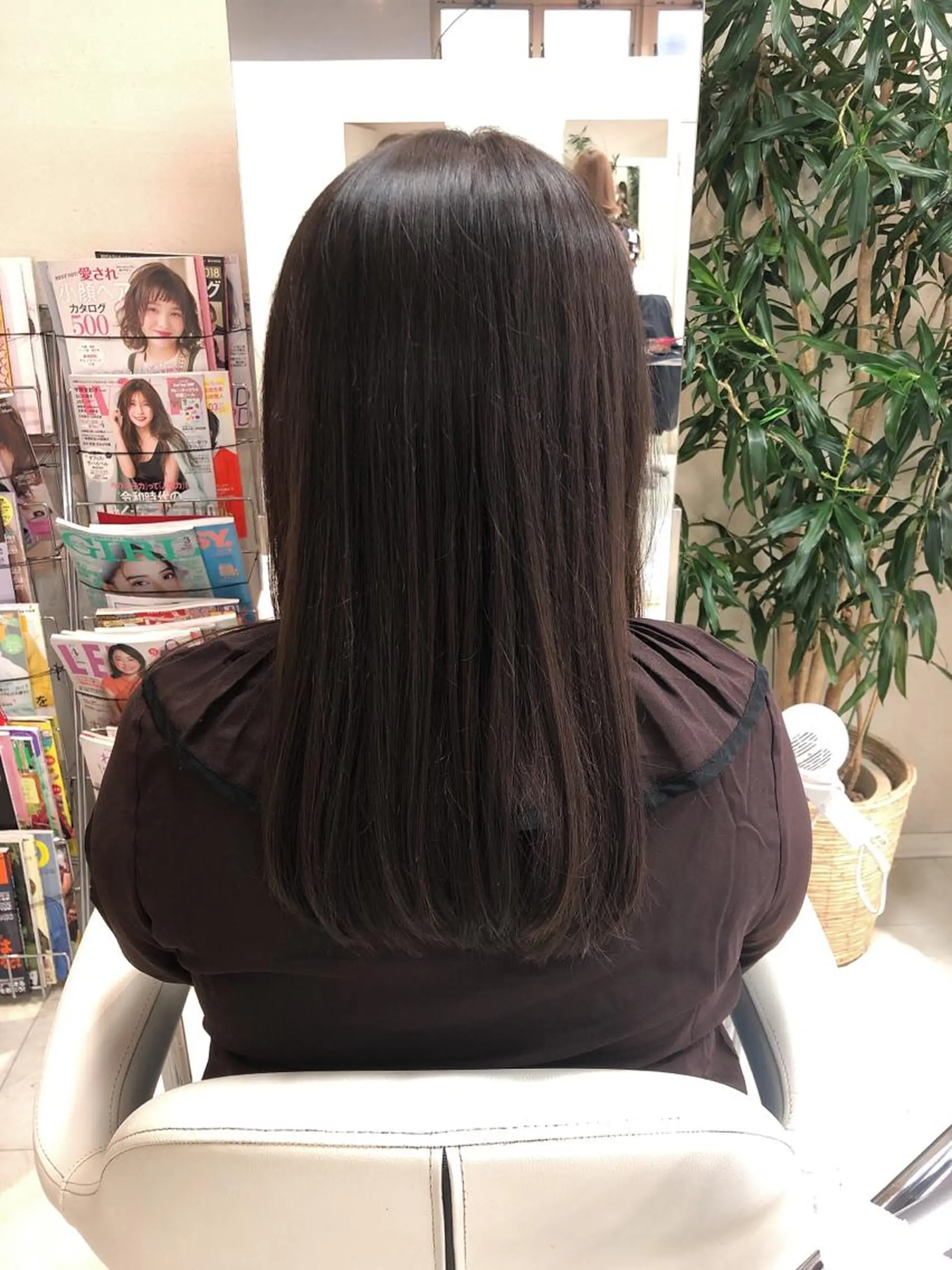 ロング 阿部 美咲のヘアスタイル