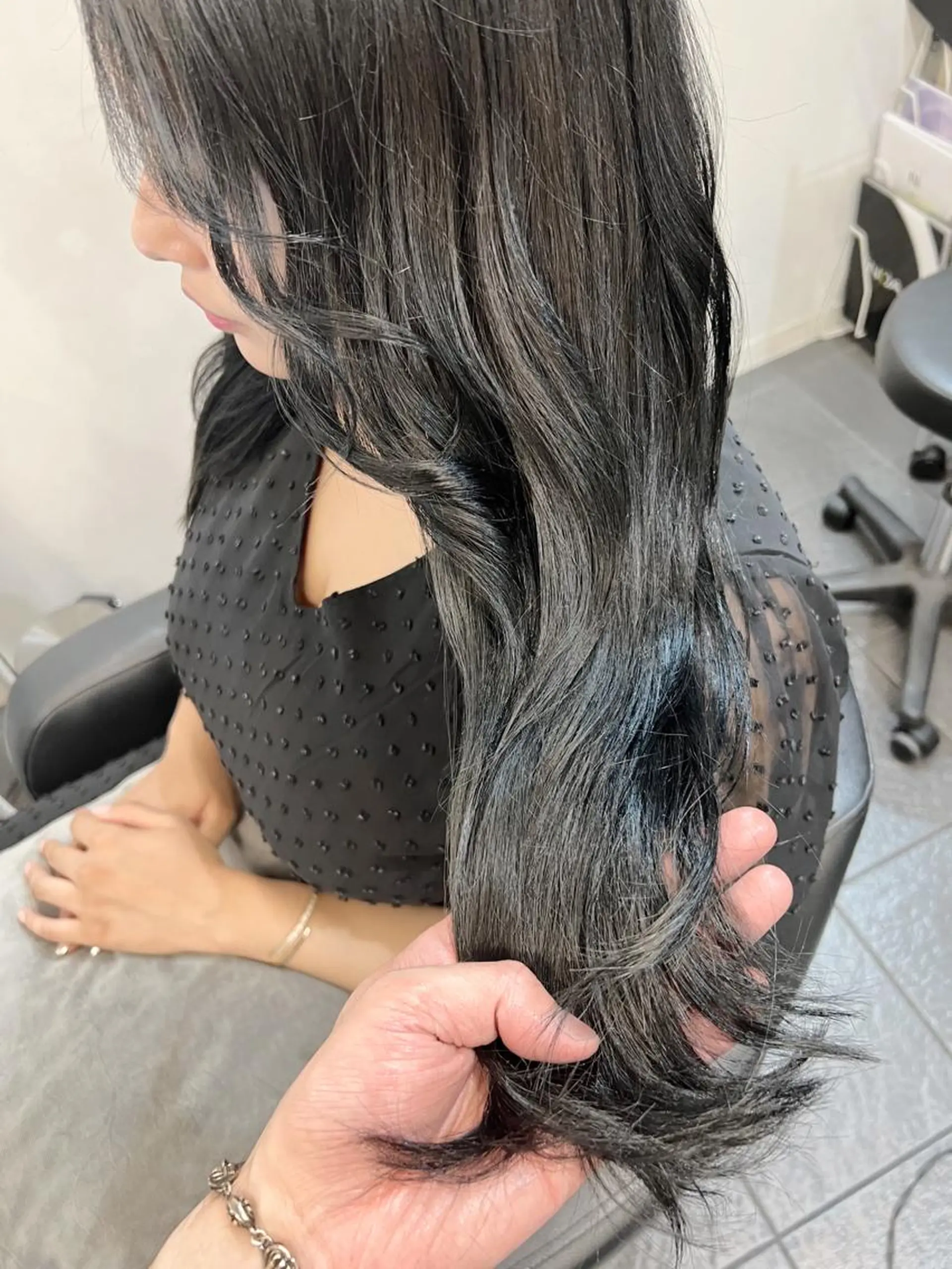 カラー グレージュ オリーブグレージュ オリーブグレー カット ヘアカラー トリートメント ヘッドスパ グレージュ/髪質改善 Yamato.hのヘアスタイル