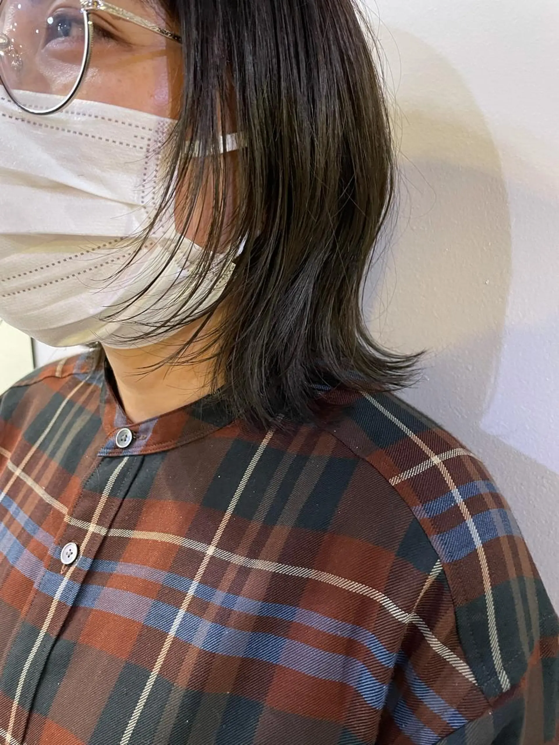 ミディアム silo所属・silo MOKA 顔周りカット🦦のヘアスタイル