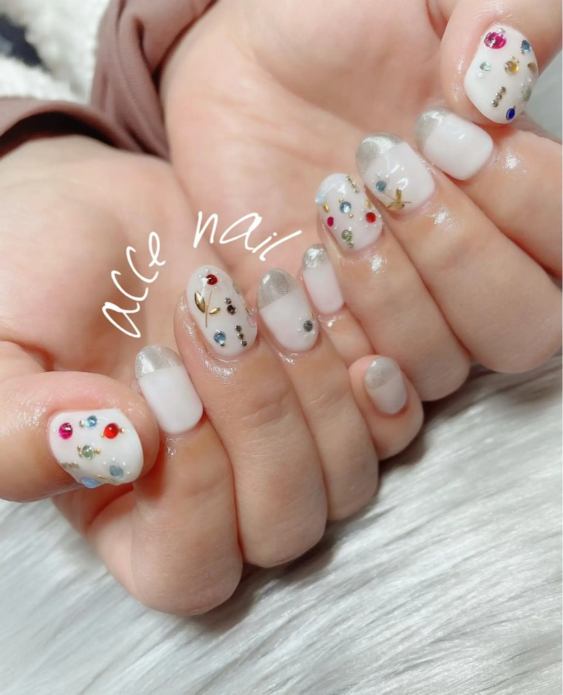 ネイル 持ち込み atsuco ✴︎のネイルデザイン