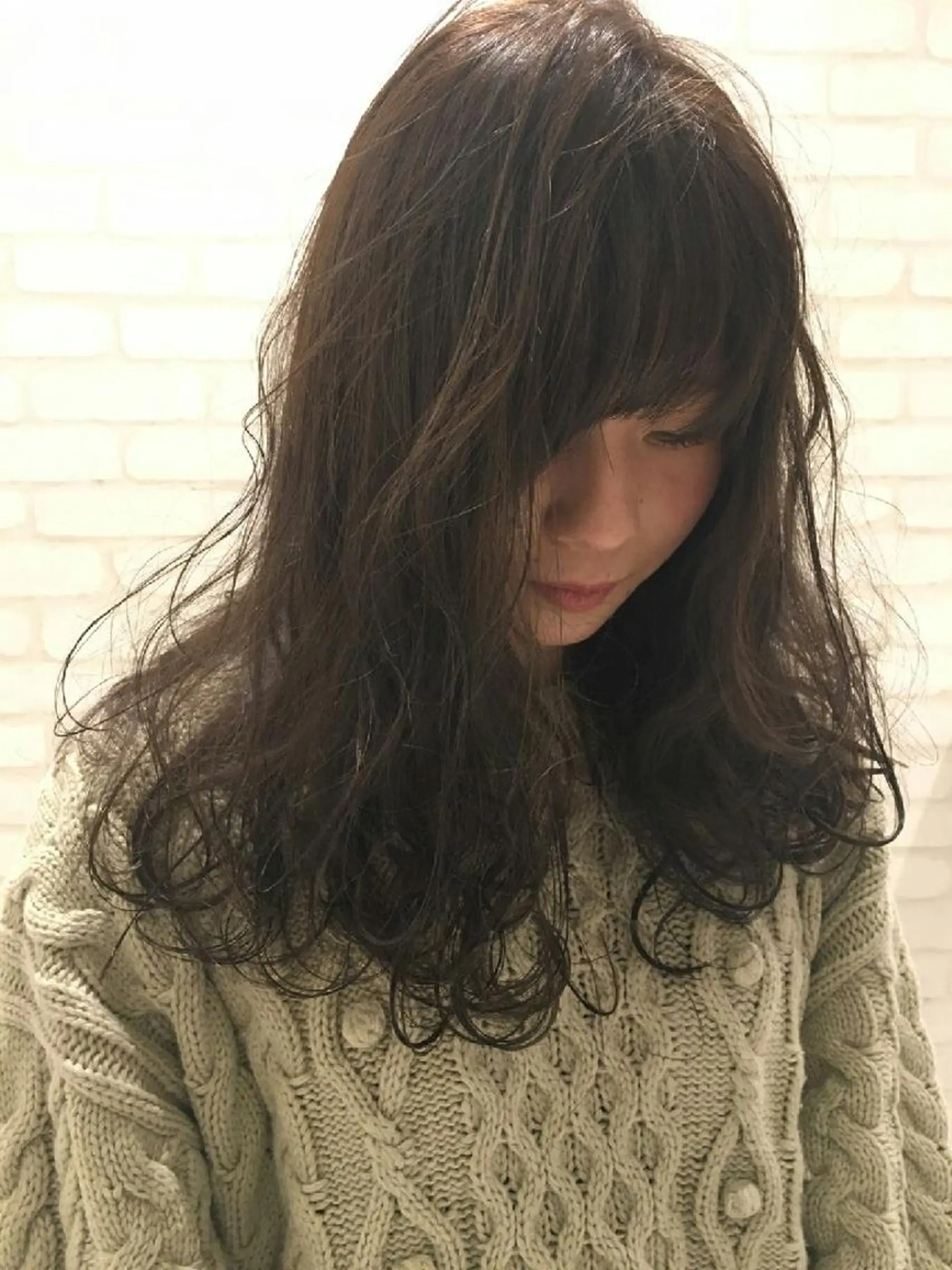 カラー 北野 親善のヘアスタイル