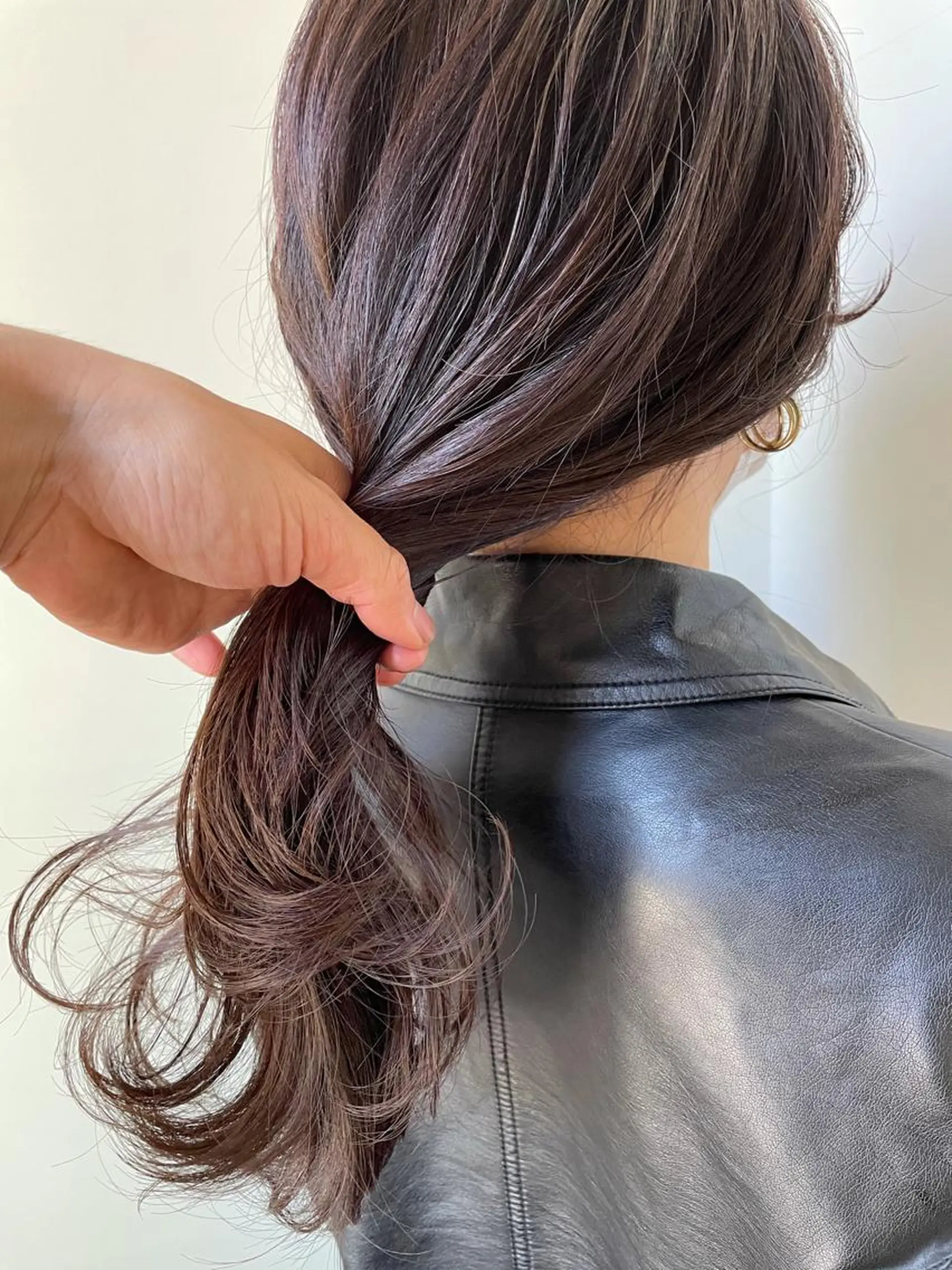 ロング カラー アッシュ ベージュカラー 透明感カラー ハイライトカラー ハイトーンカラー カット ヘアカラー トリートメント 江上拓郎/ショート /酸性ストレートのヘアスタイル