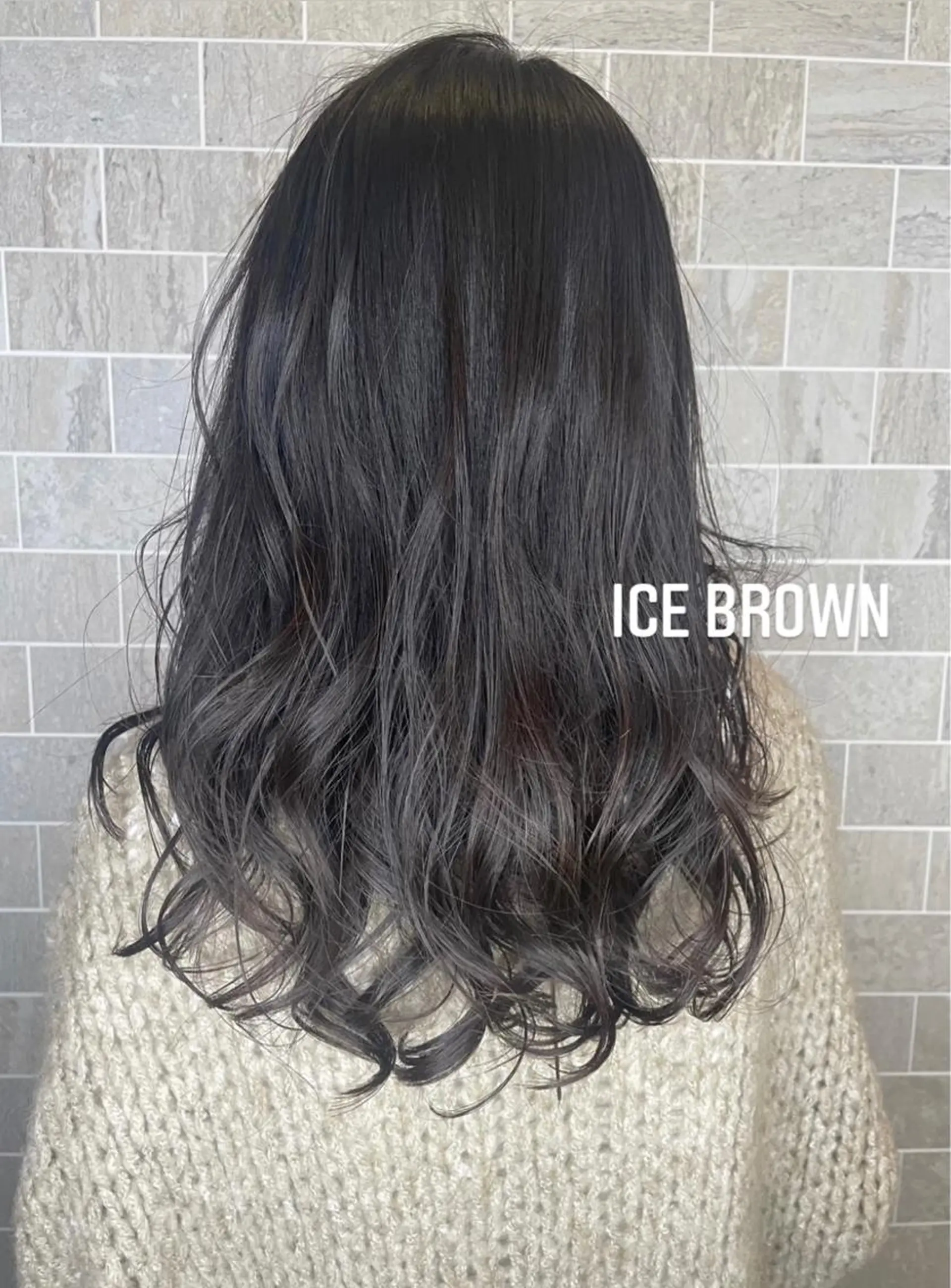 ロング カラー 渡辺 瑠美のヘアスタイル