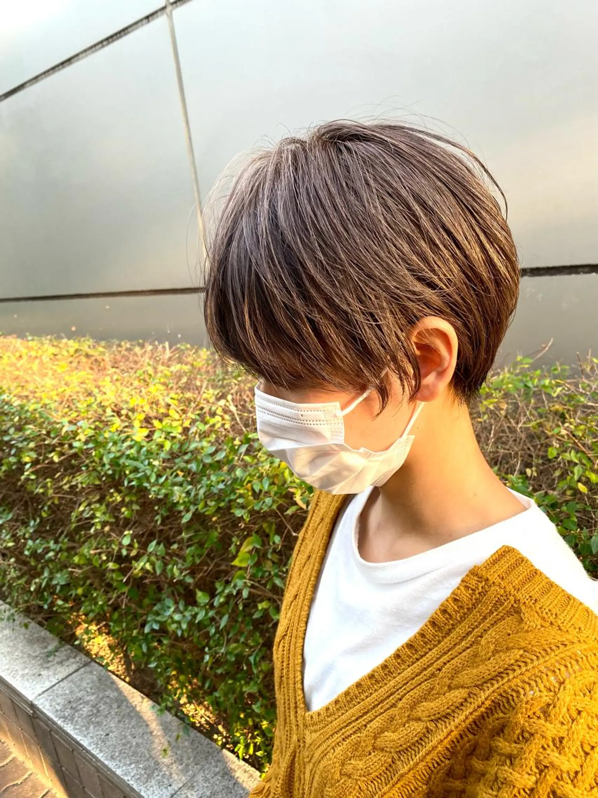 ショート カラー SALOWIN神戸三宮所属・ショート・ボブ専門 Hiroのヘアスタイル