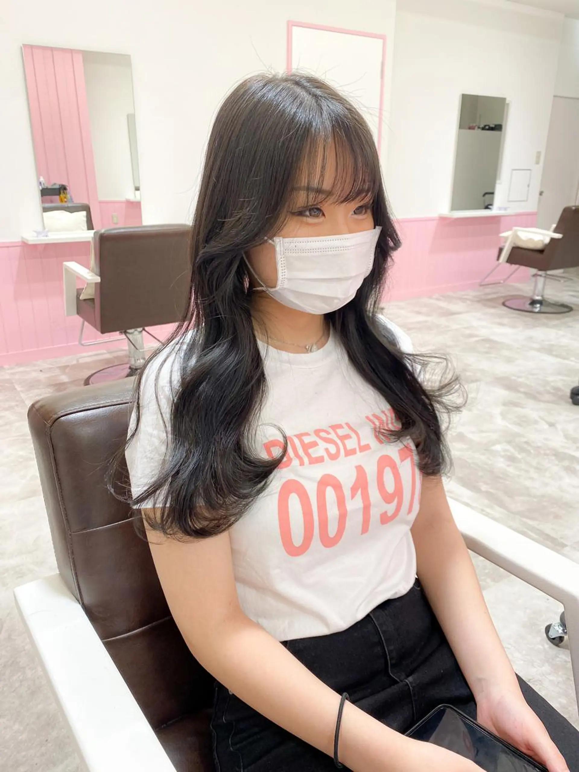 ロング 髪質改善韓国レイヤー SHIORI🦋のヘアスタイル