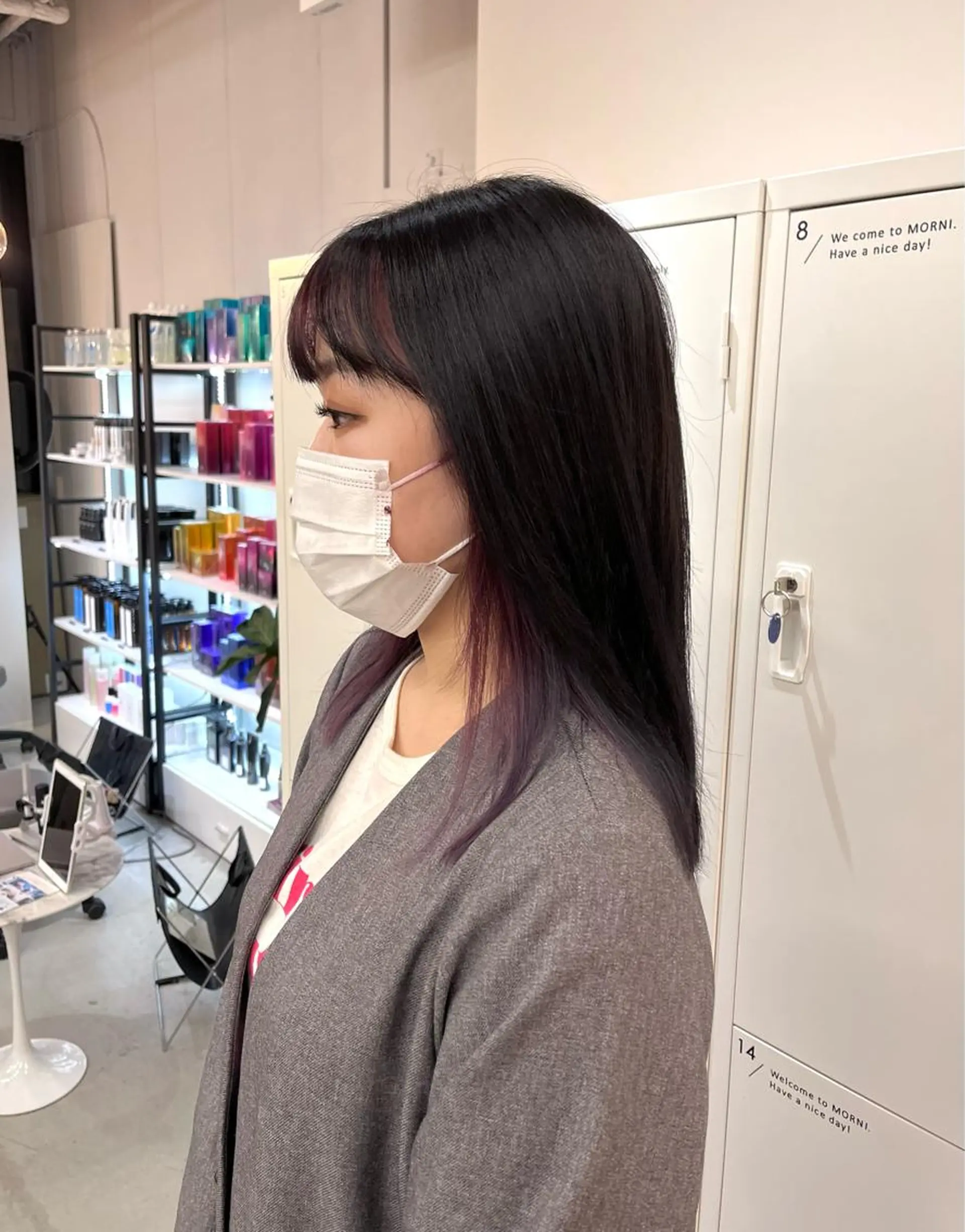 ロング カラー ピンクカラー MORNI所属・神原 茉依🩰🪩のヘアスタイル