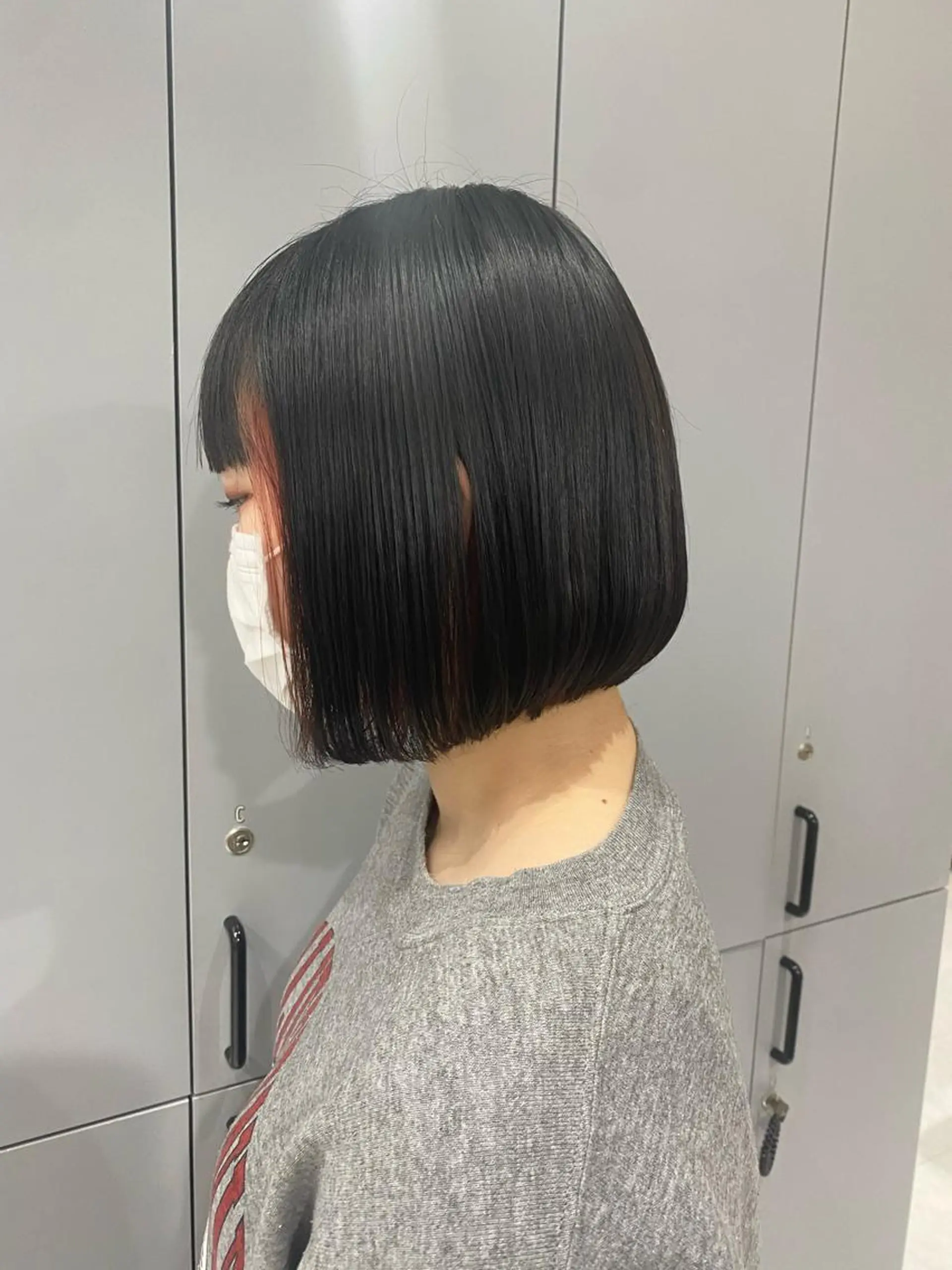 ショート ボブ 村山 豪歩のヘアスタイル