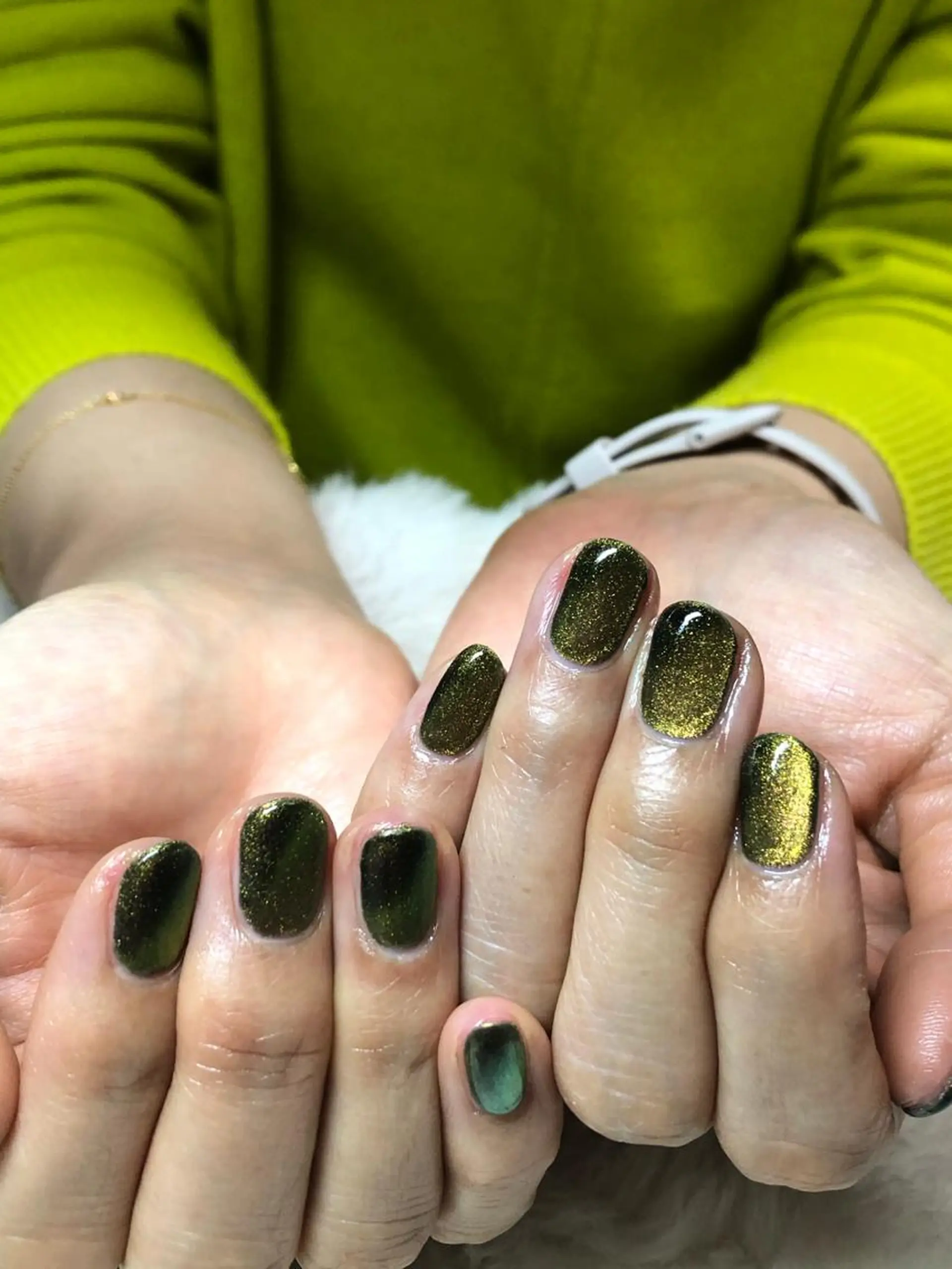 ネイル マグネットネイル ネイルサロン ティンタ所属・馬場 典子のネイルデザイン