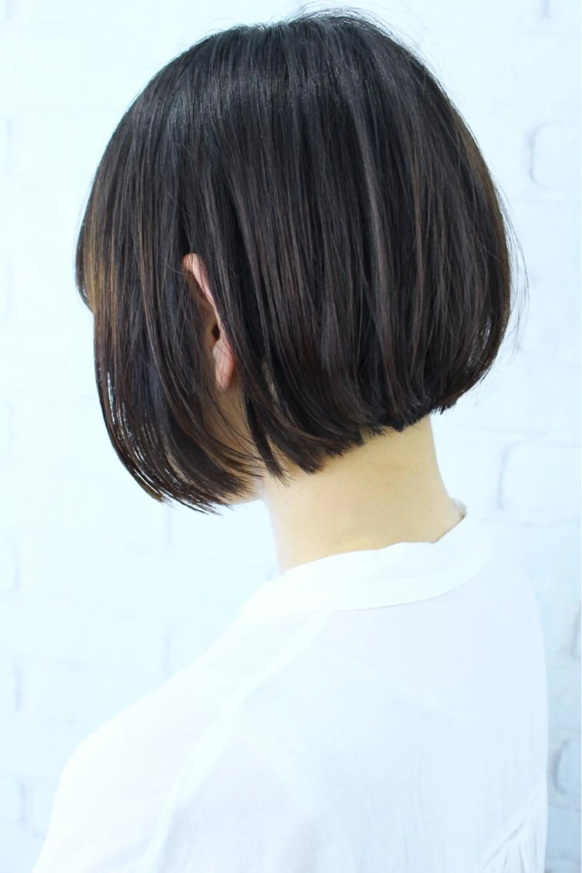 ミディアム ショートボブ ボブ 似合わせカット オン眉 Repos SENDAI所属・⭐️バッサリカット モデル募集⭐️佐野のヘアスタイル