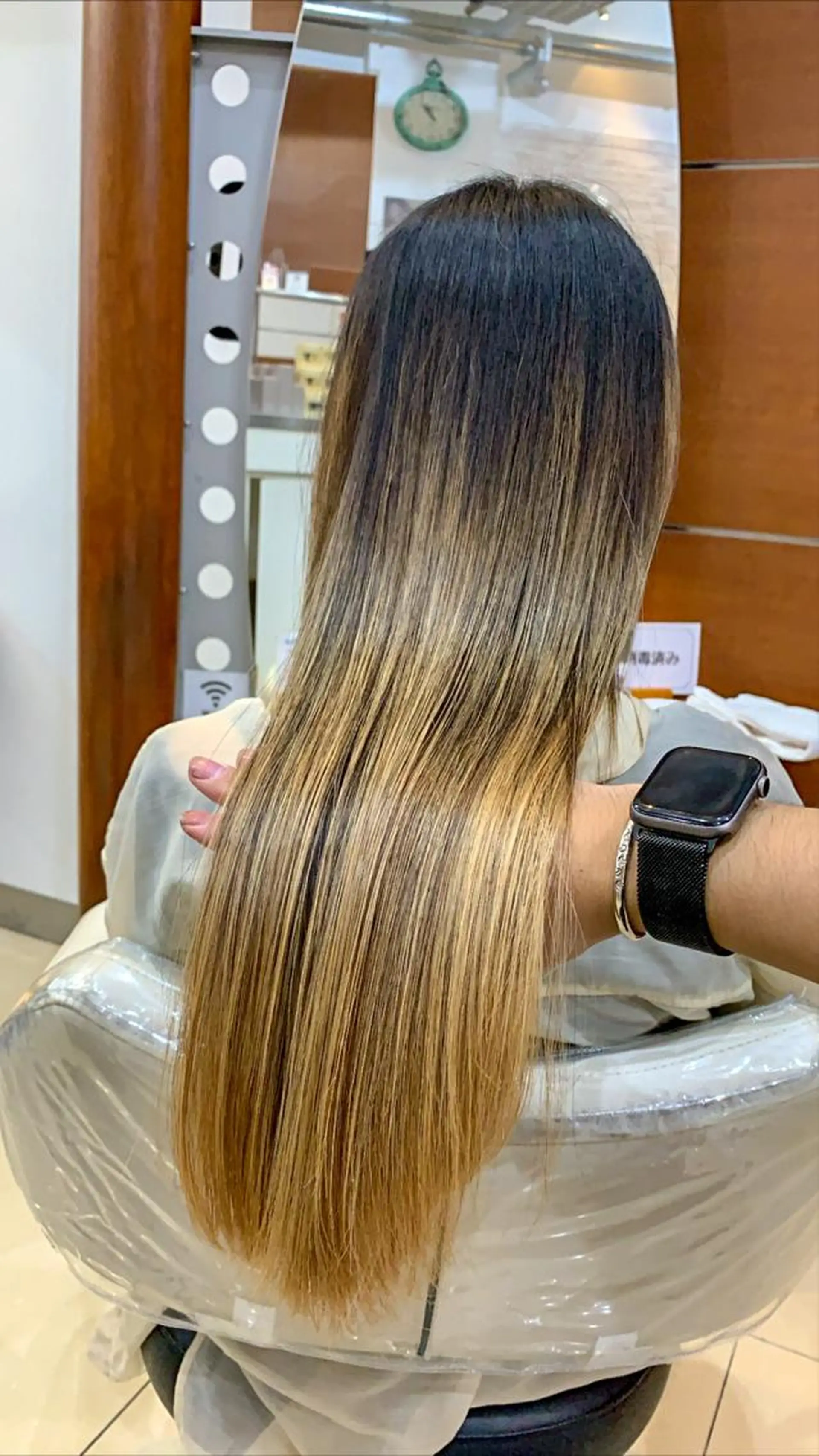 ロング 縮毛矯正/髪質改善 /韓国風　山川春輝のヘアスタイル