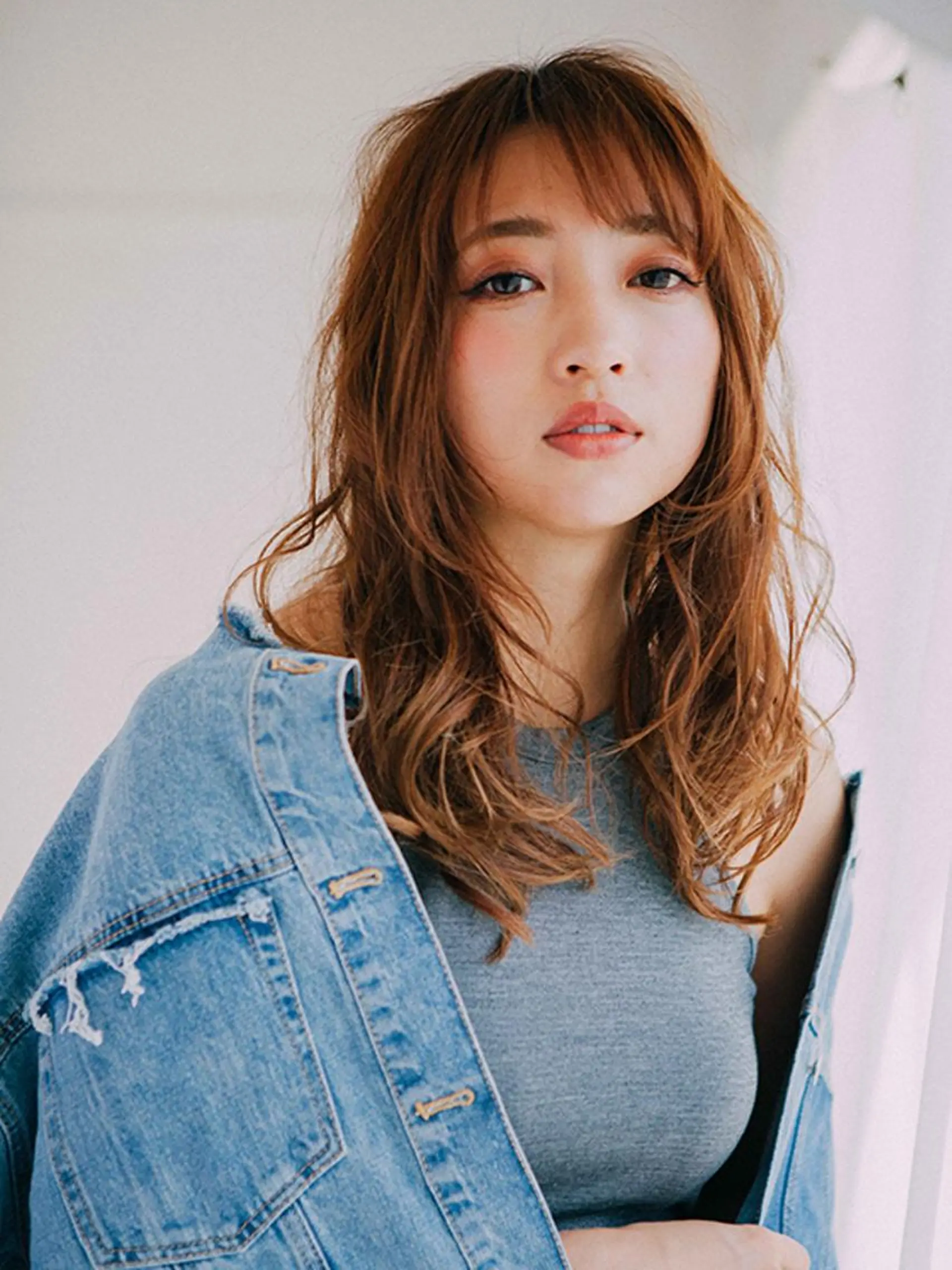 カラー パーマ アッシュ ブラウンカラー ルシエ吉祥寺所属・🥖牧野 純🥖のヘアスタイル