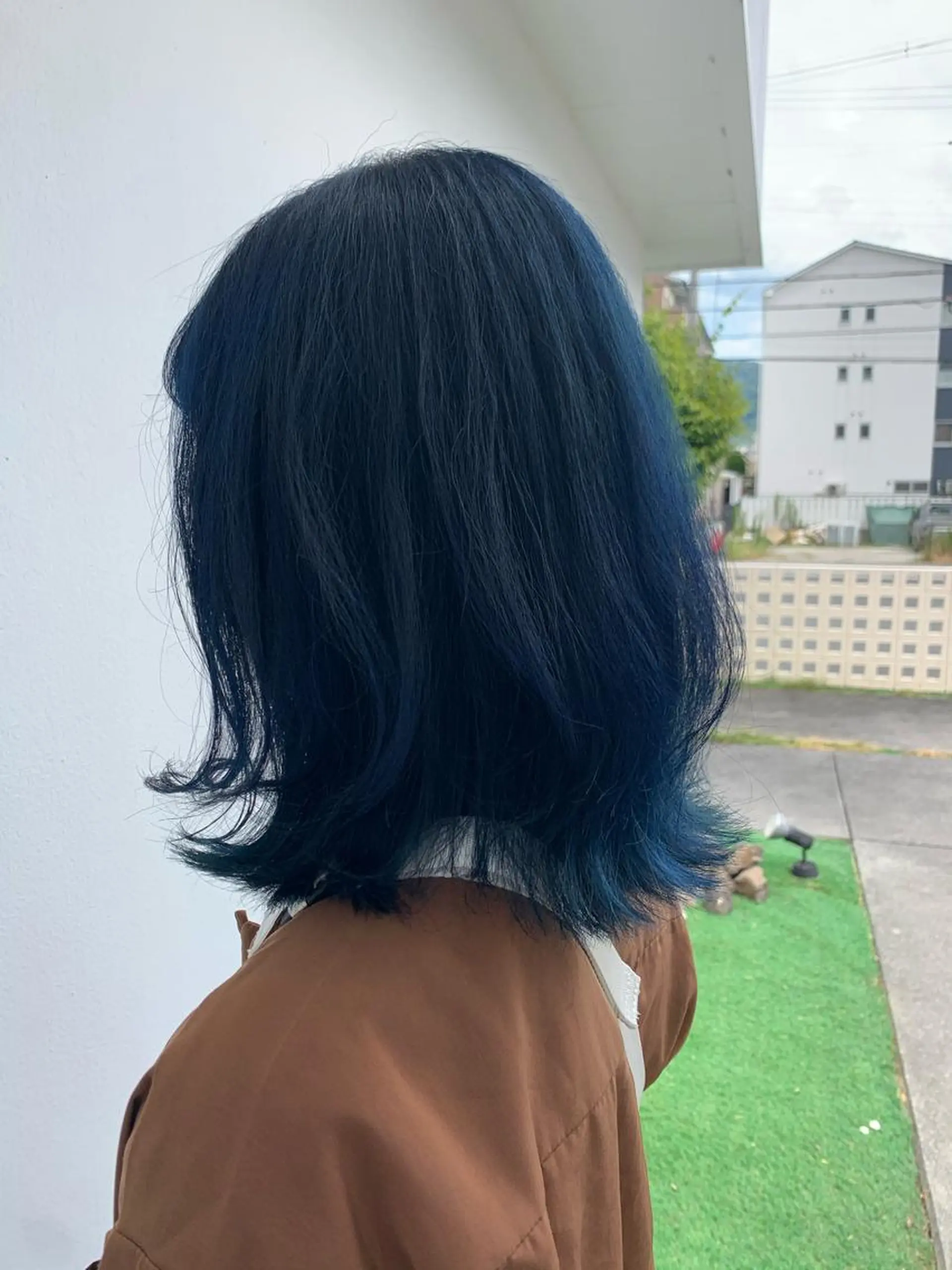 ミディアム カラー 中山 響希のヘアスタイル