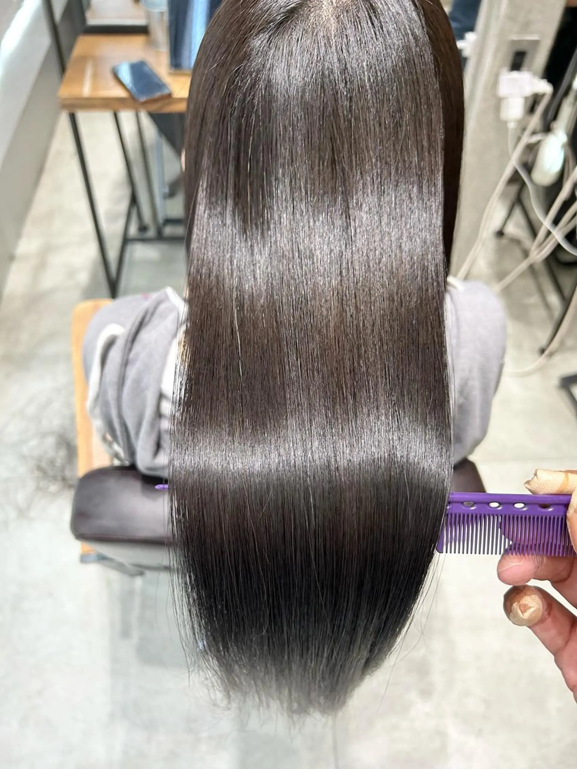 ロング 髪質改善 トリートメント 縮毛矯正 filo by　Feria所属・filo   渋谷 Gishiのヘアスタイル