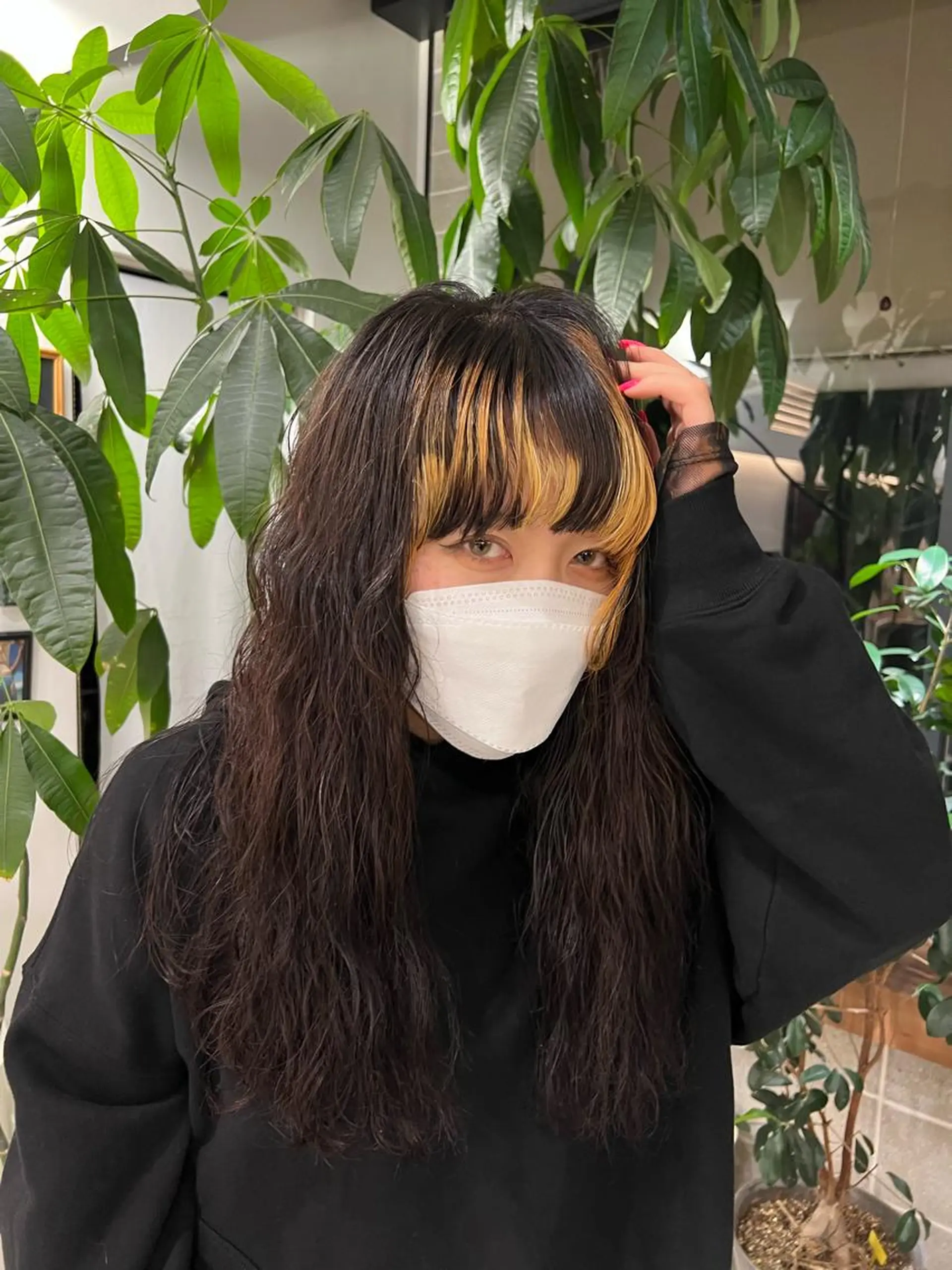 ロング カラー ブリーチ REFLECTION所属・ハイトーン /レイヤー/ふみやのヘアスタイル