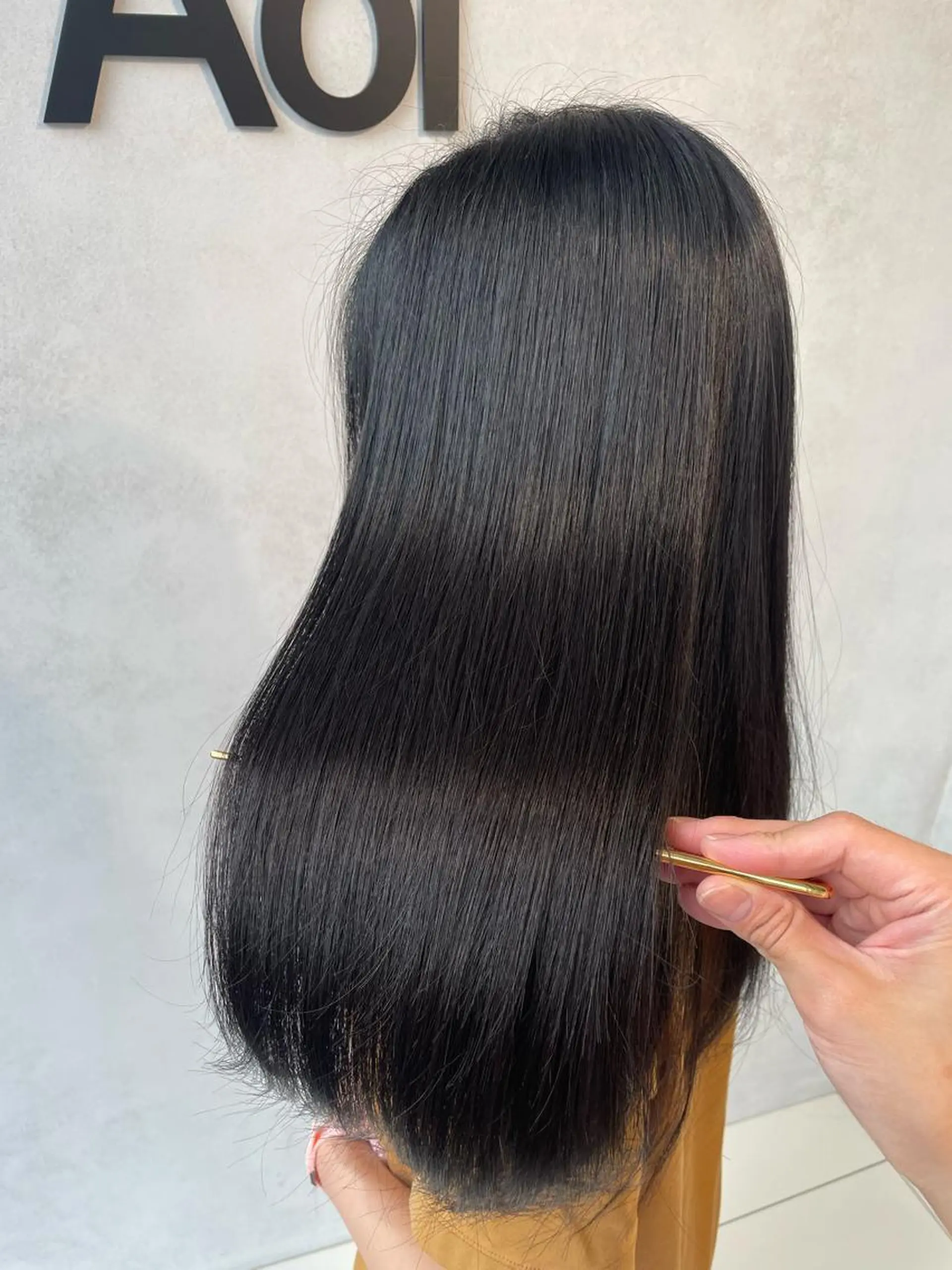 ロング カット 縮毛矯正 トリートメント ヘッドスパ ✨髪質改善✨美髪 矯正🫧小泉のヘアスタイル