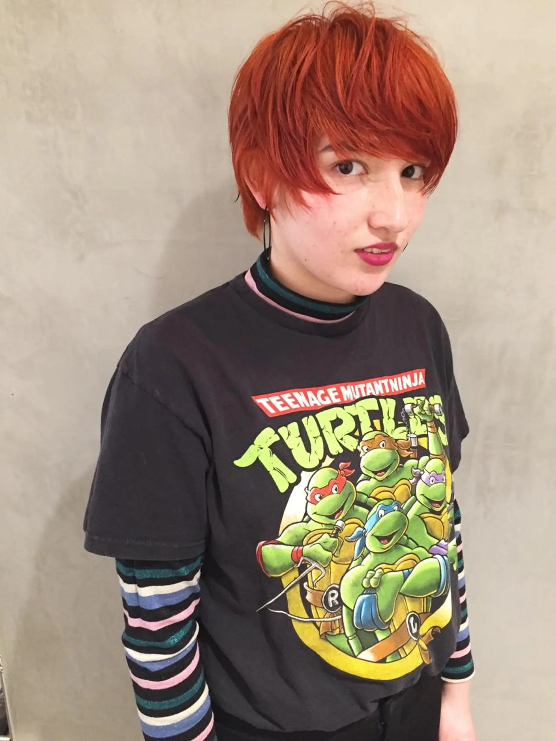 ショート カラー 大西 直人のヘアスタイル